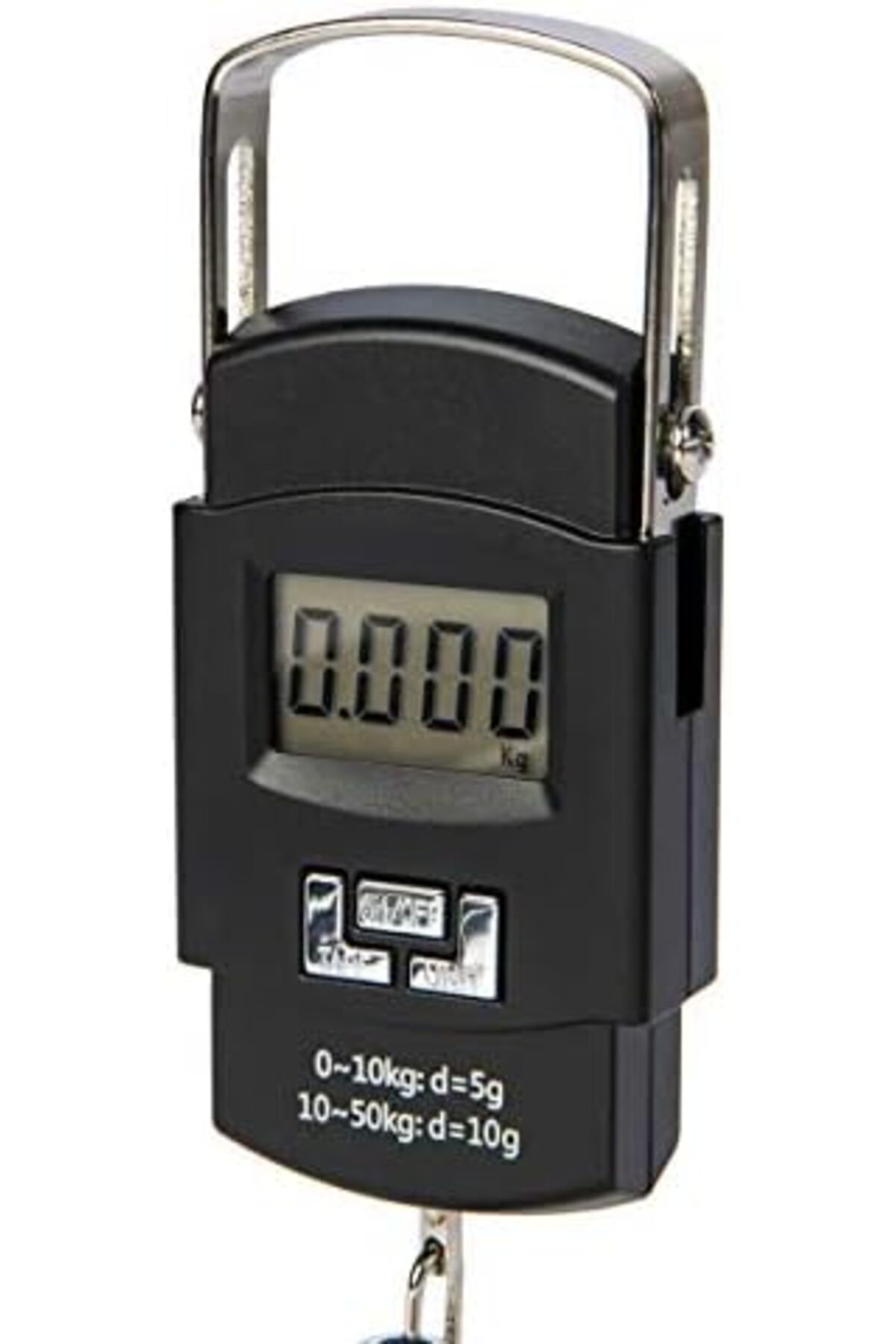ميزان أمتعة رقمي محمول من Hyindoor - يزن حتى 50 كجم - أسود