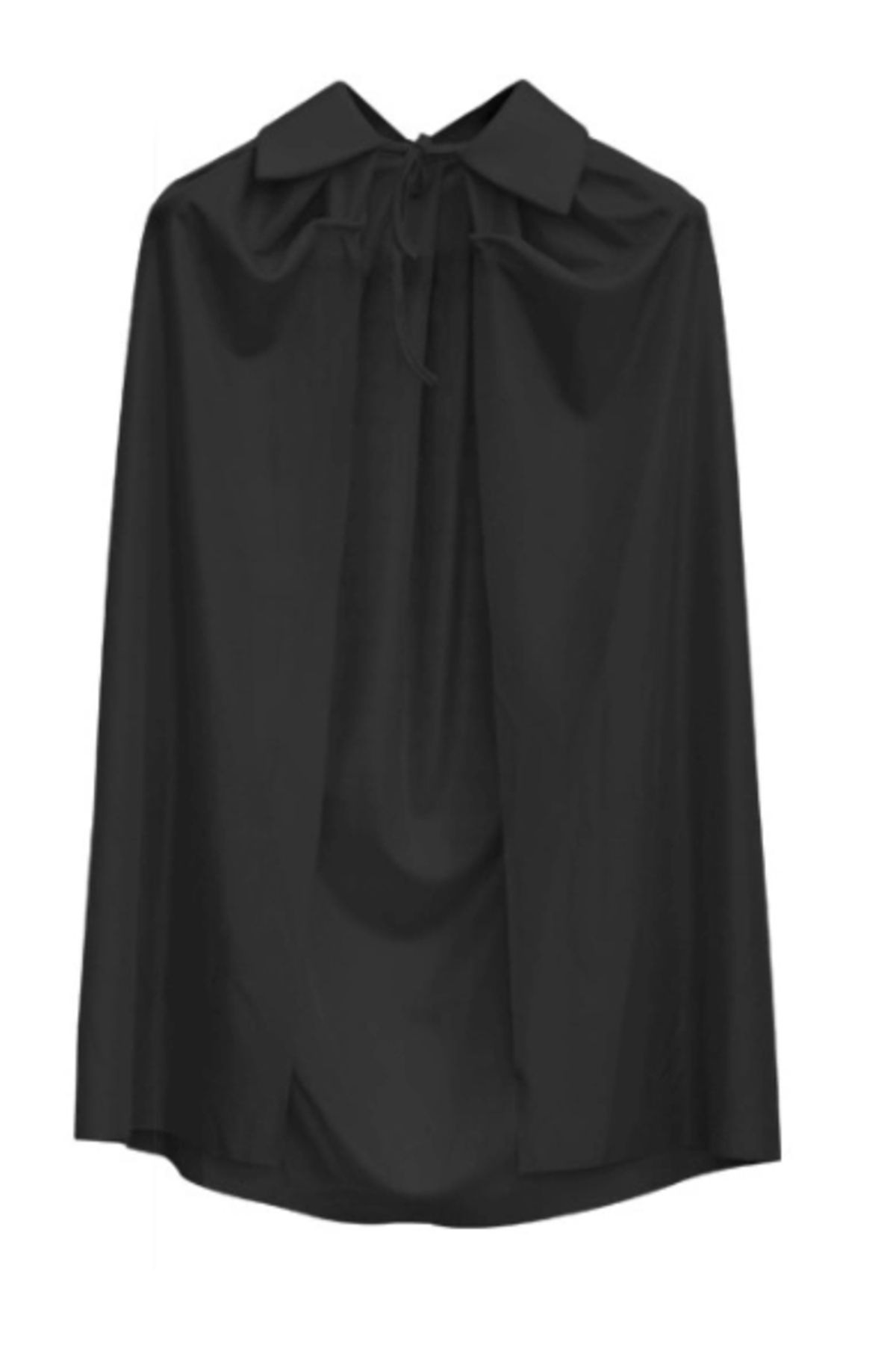 FTT SHOPPING MARKET Nessiworld Siyah Renk Yakalı Çocuk Pelerin 90 cm