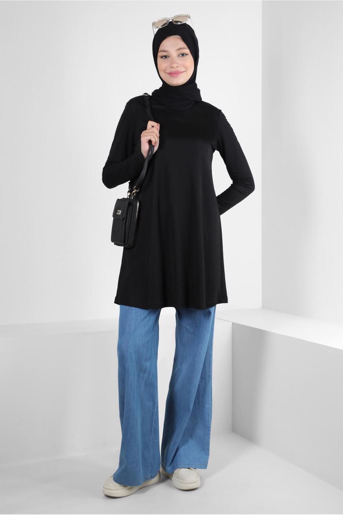 آلوینا تونیک ساده یقه گرد کد ۴۳۹۴۱ آلوینا تونیک ساده یقه گرد کد ۴۳۹۴۱