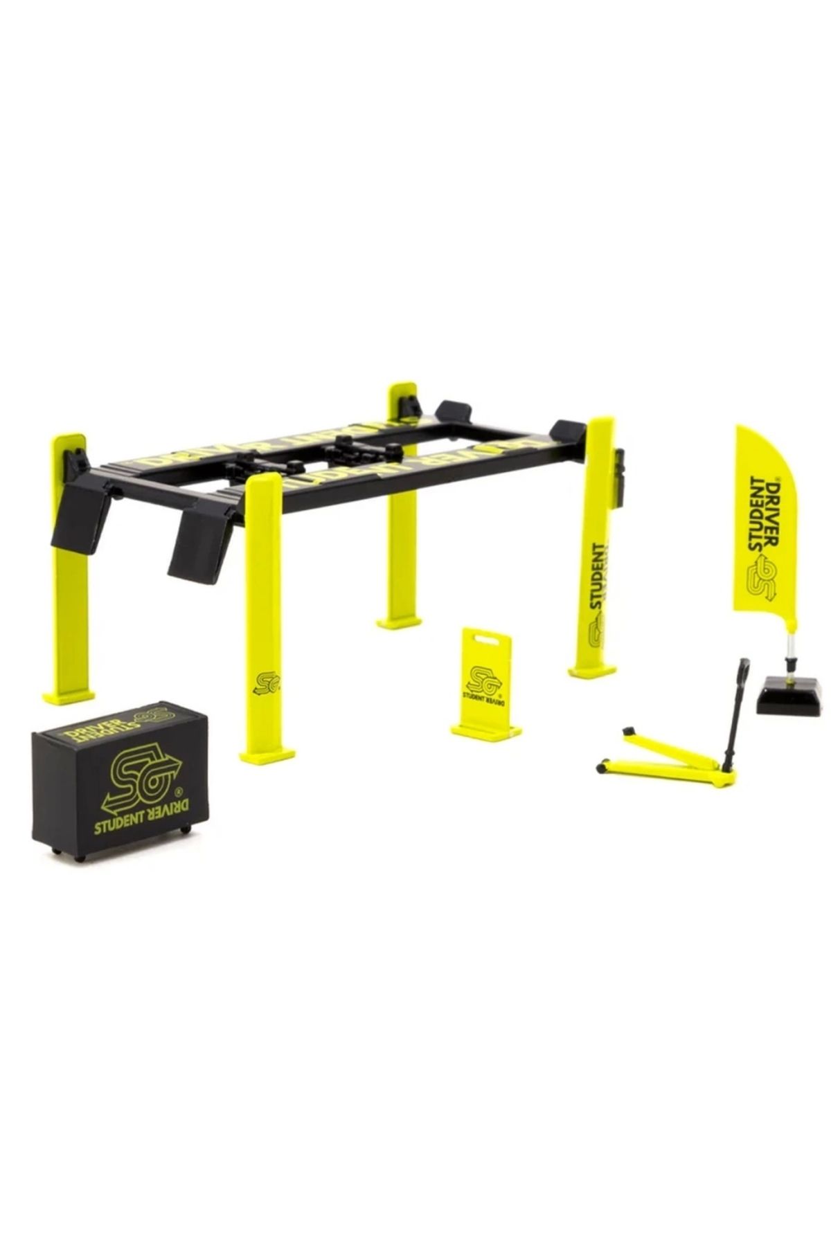FTT SHOPPING MARKET Nessiworld Tarmac Works 1/64 Accessories Garage Tools Set