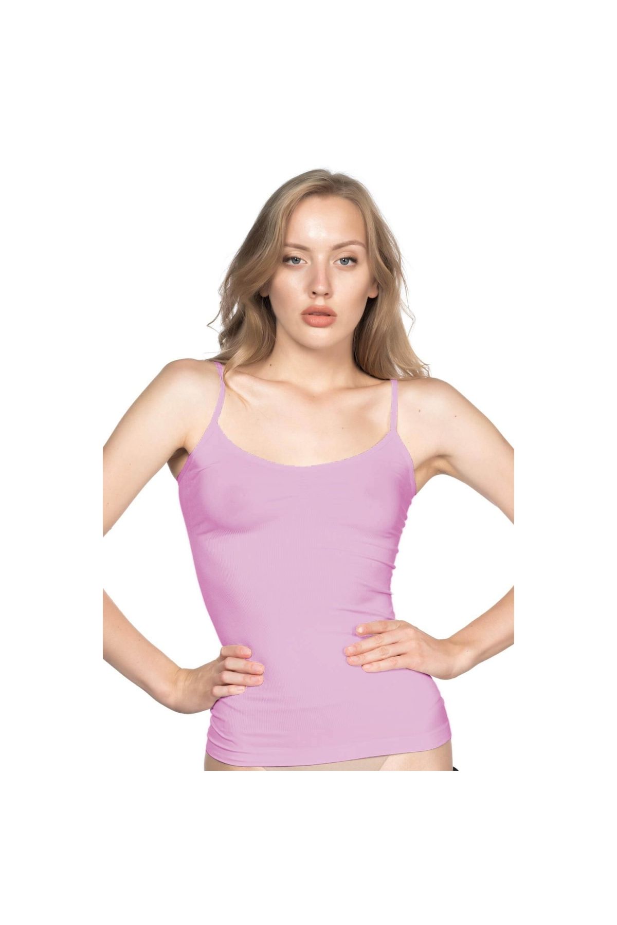 Marsilyan MODLİVE PEMBE MI Emay 5011 Soft Ripli Atlet