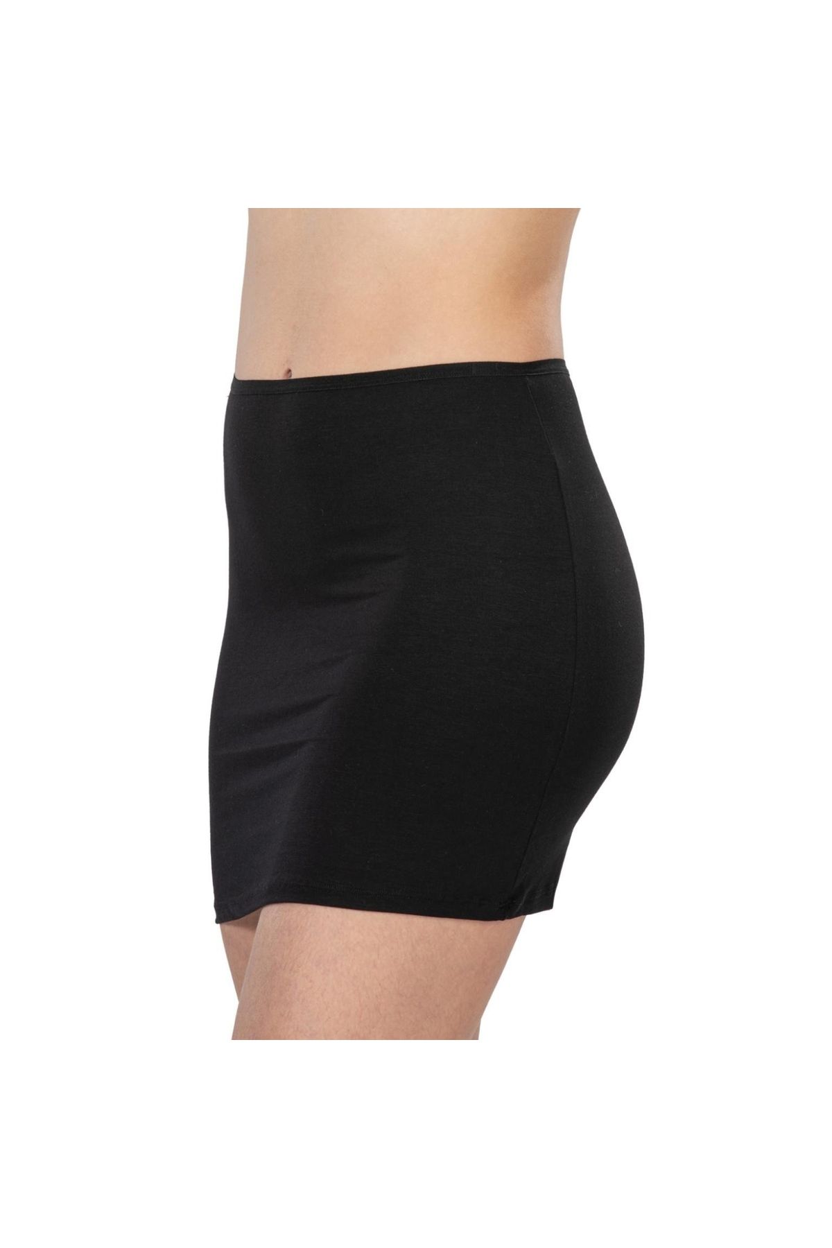 Marsilyan MODLİVE SİYAH MI Emay 1437 Modal Cotton Mini Jupon