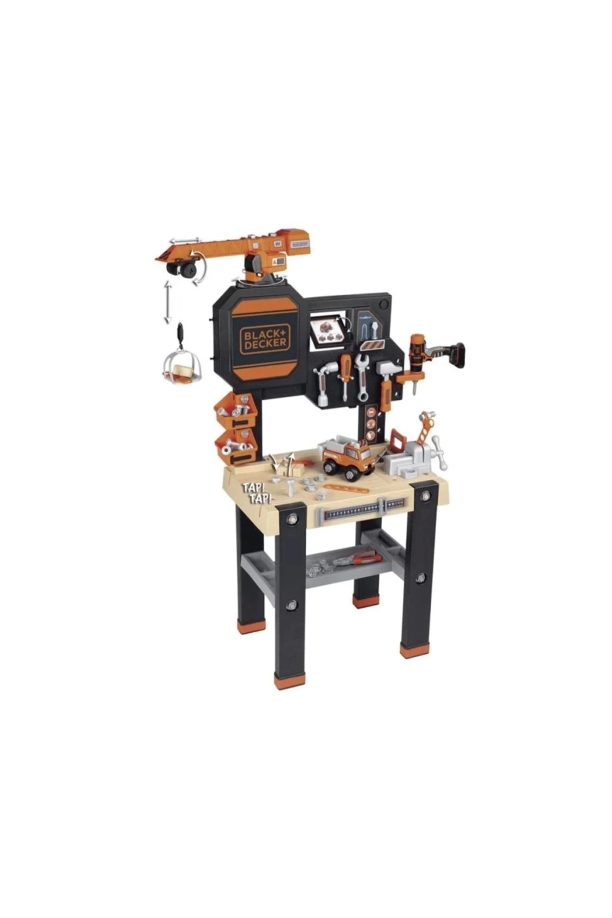 FTT SHOPPING MARKET Nessiworld Smoby Black & Decker Vinçli Çalışma Tezgahı 360731