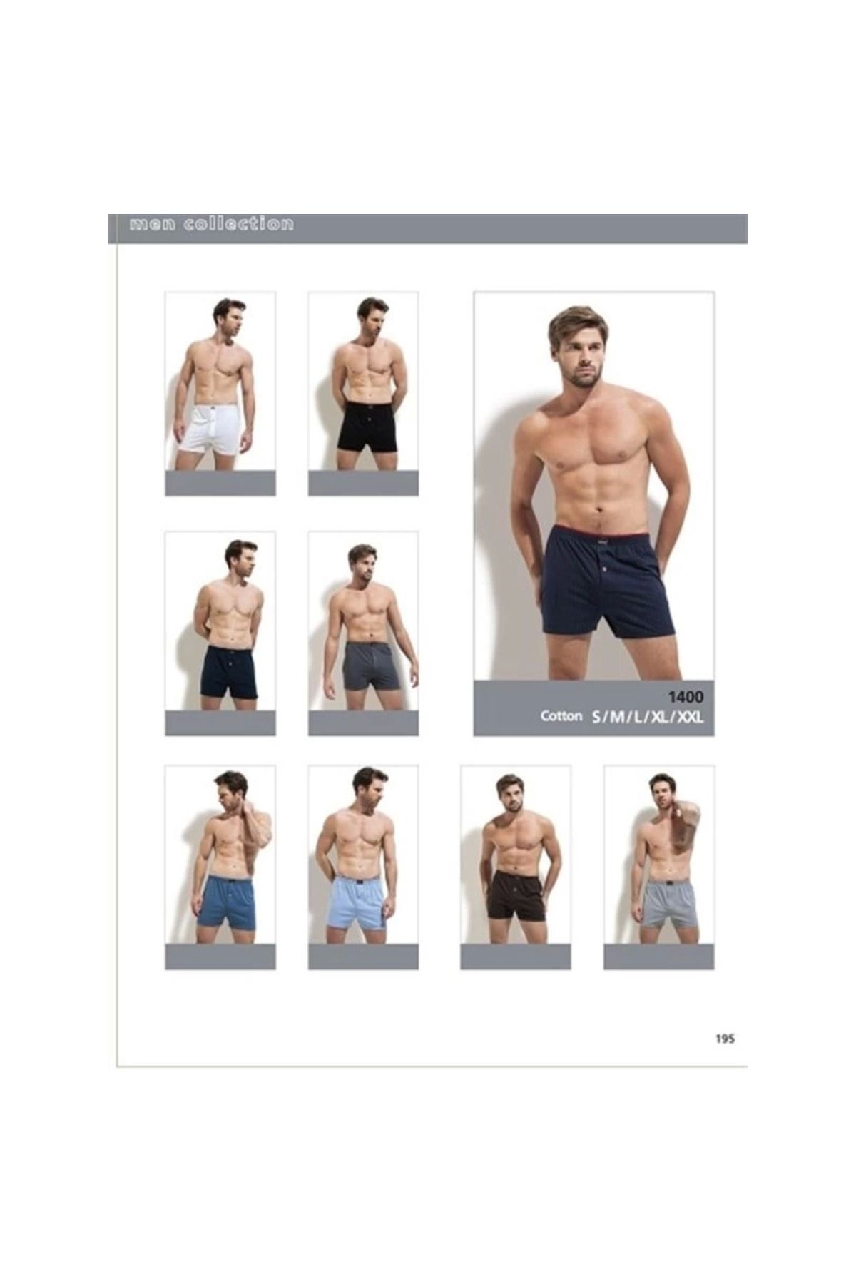 Marsilyan MODLİVE Erdem Erkek Penye Boxer 1400