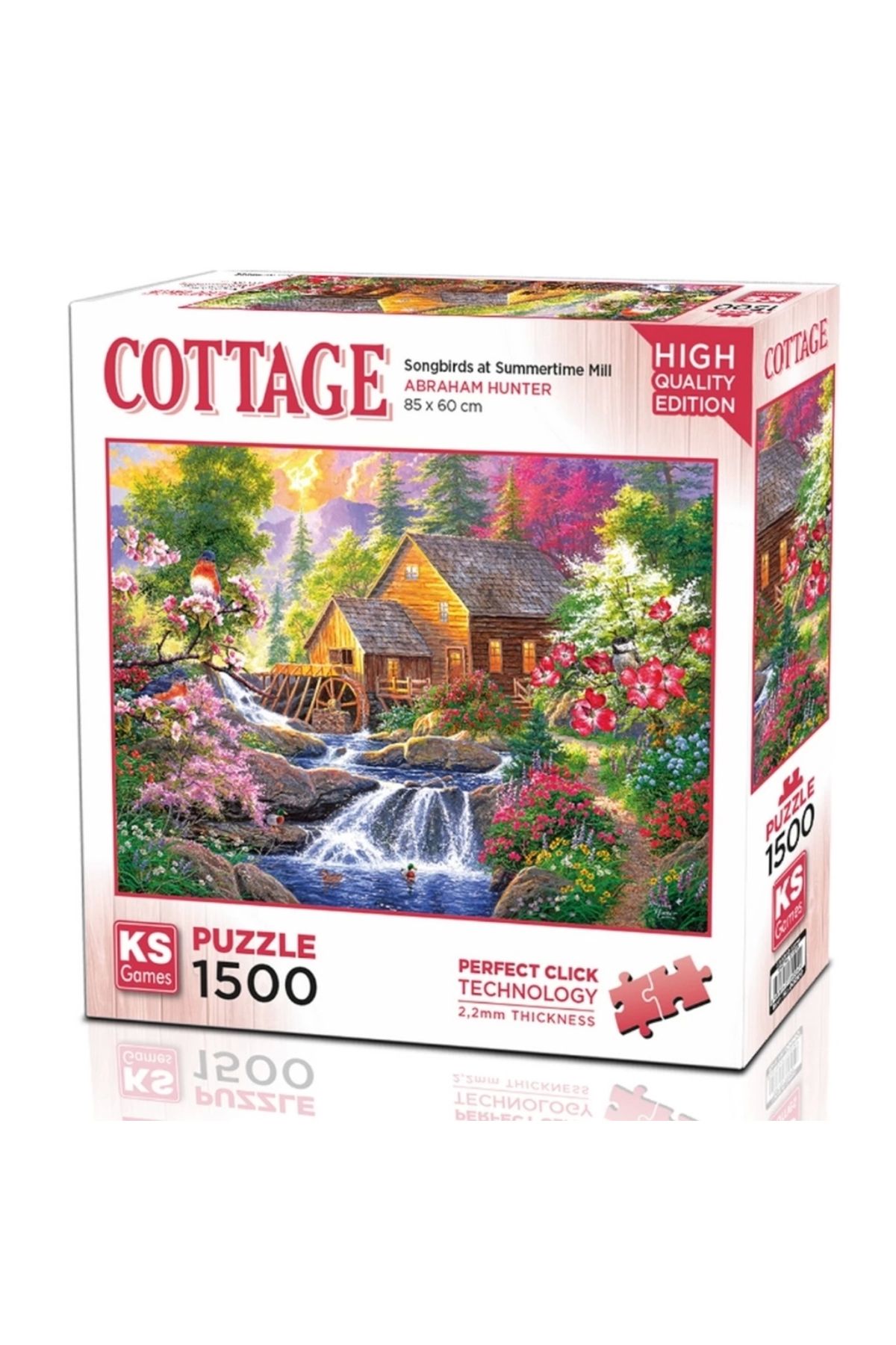 FTT SHOPPING MARKET Nessiworld KS Games Songbirds at Summertime Mill Puzzle 1500 Parça 22027