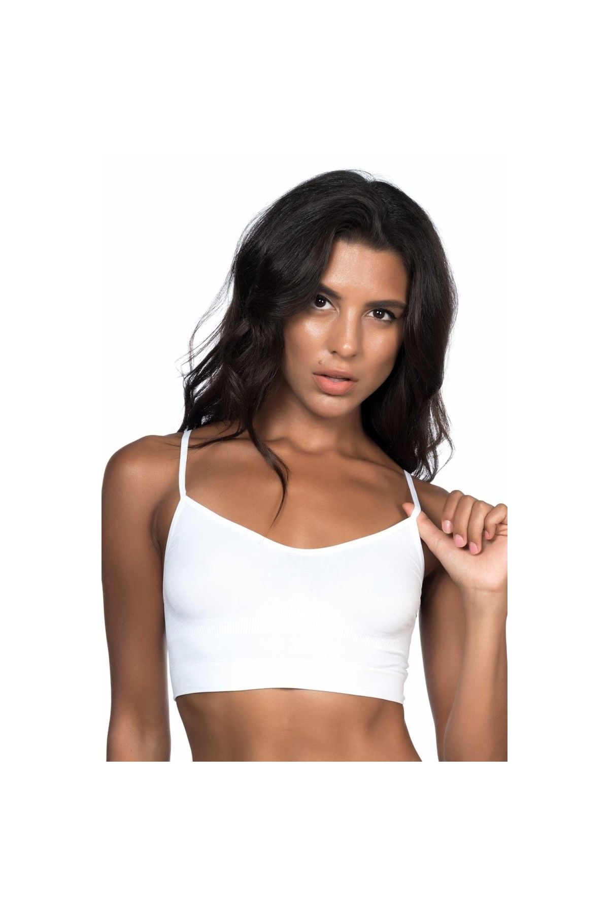 Marsilyan MODLİVE BEYAZ MI Emay 4003 Soft İp Askı Büstiyer