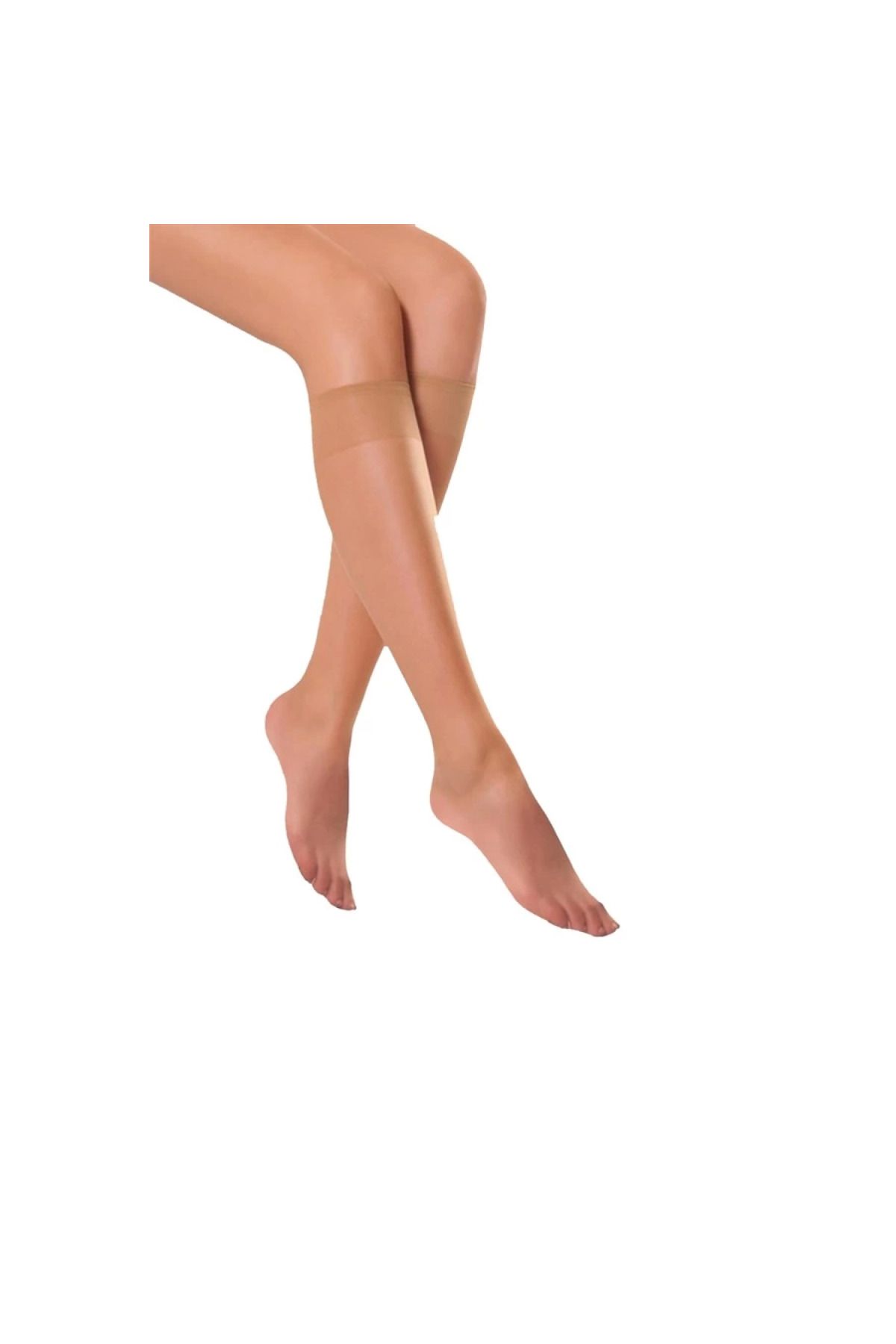Marsilyan MODLİVE İtaliana Fit 15 Burunsuz Dizaltı Kadın Çorabı