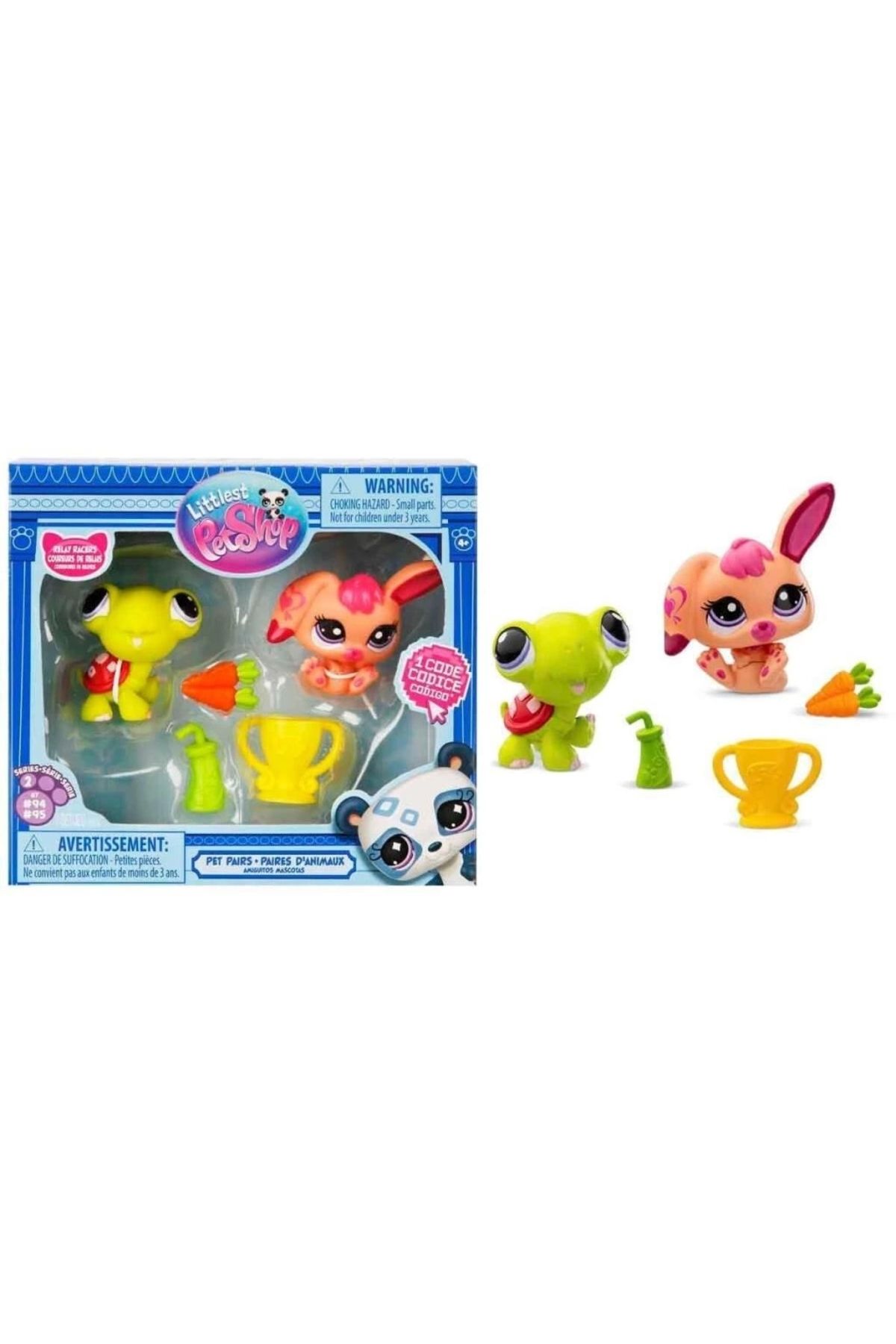 FTT SHOPPING MARKET Nessiworld 0620 Littlest Pet Shop Minişler 2’li Figür Seti S2
