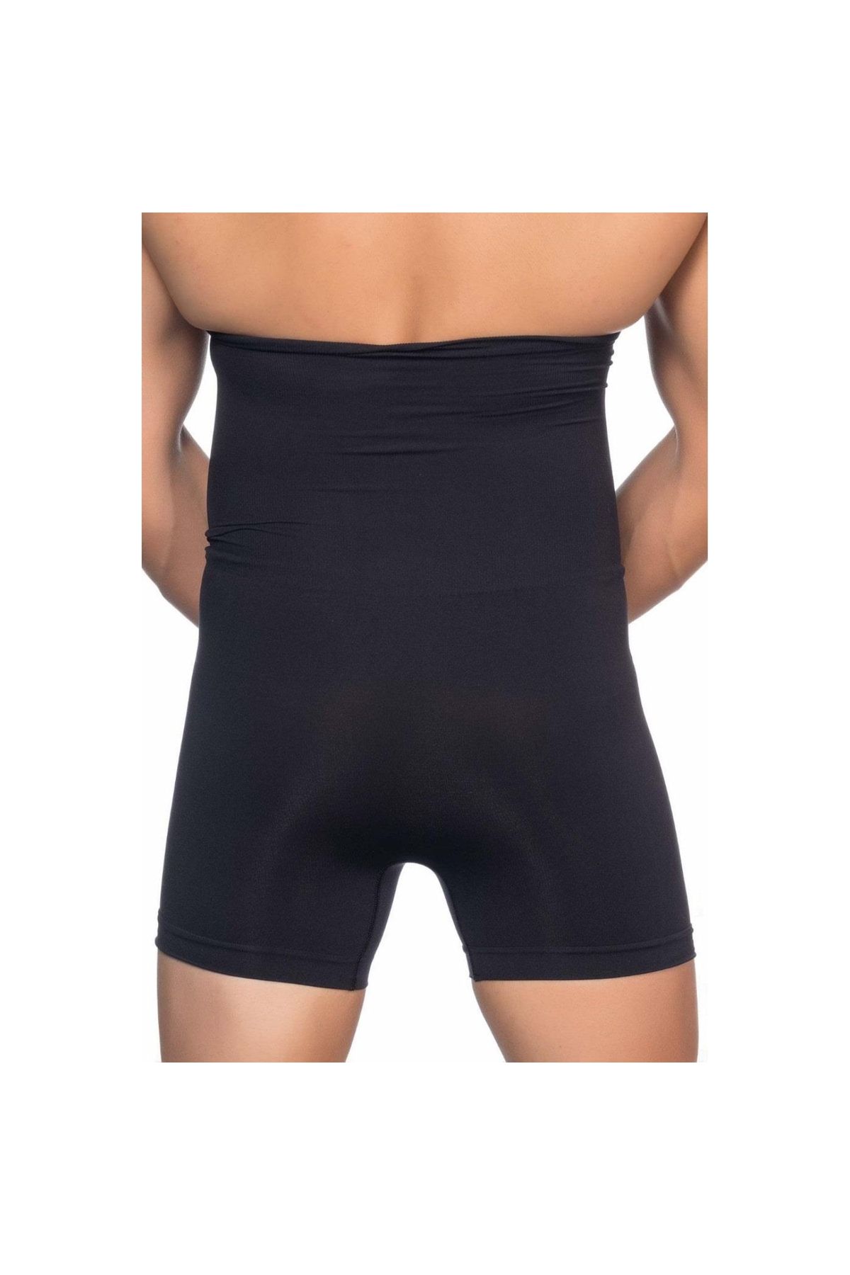 Marsilyan MODLİVE SİYAH MI Emay E1005 Erkek Yüksek Bel Double Boxer Korse