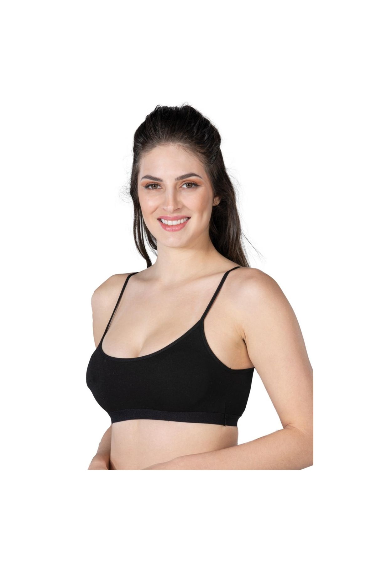 Marsilyan MODLİVE SİYAH MI Emay 1425 Modal Cotton Pedli Büstiyer