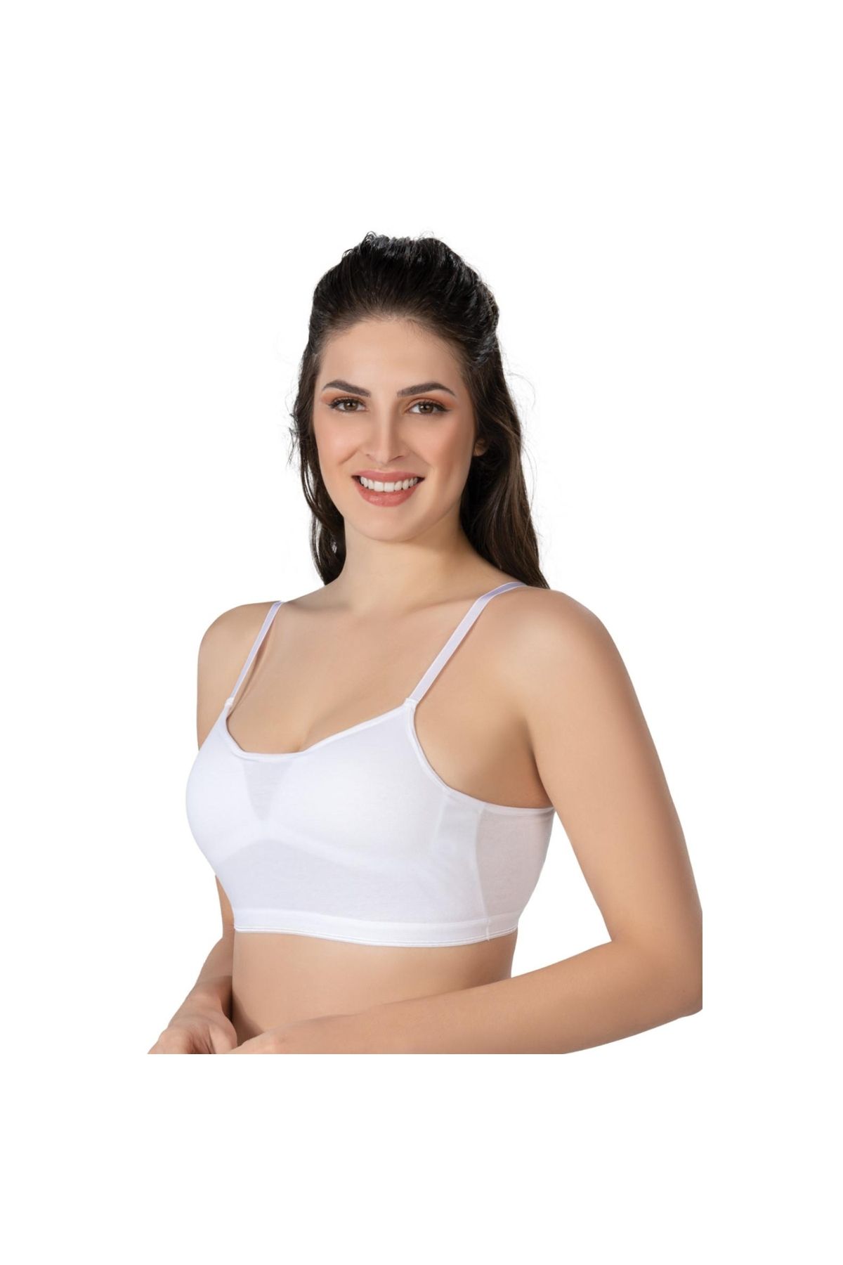 Marsilyan MODLİVE BEYAZ MI Emay 1423 Modal Cotton Kaplı Büstiyer