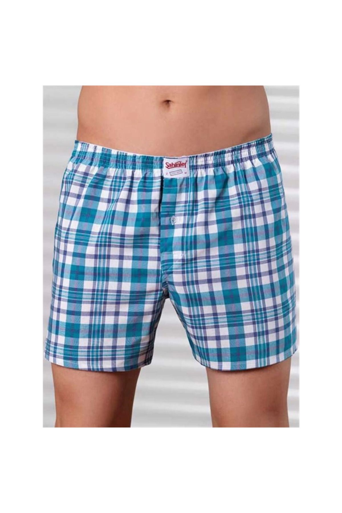 Marsilyan MODLİVE Şahinler Ekose Boxer Desenli E090