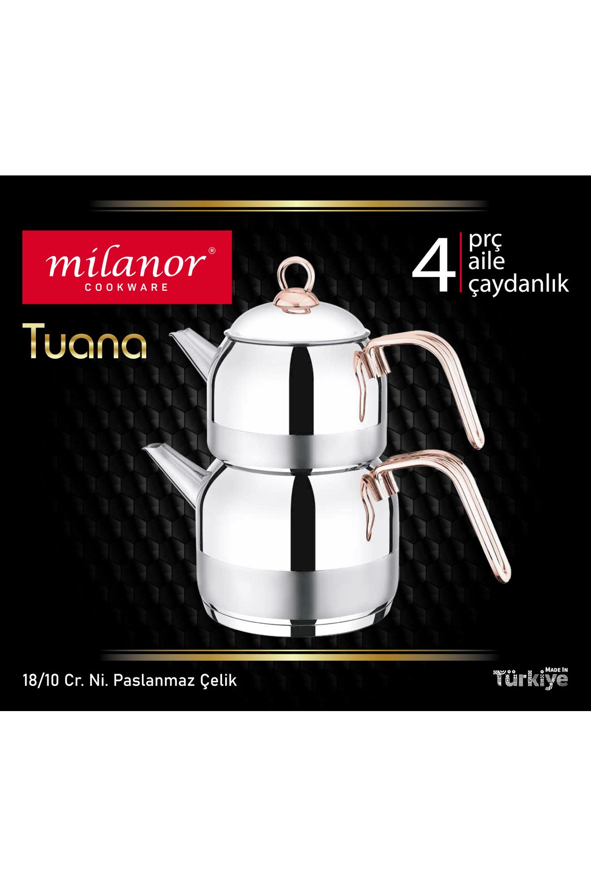 Milanor Tuana Aile Çaydanlık