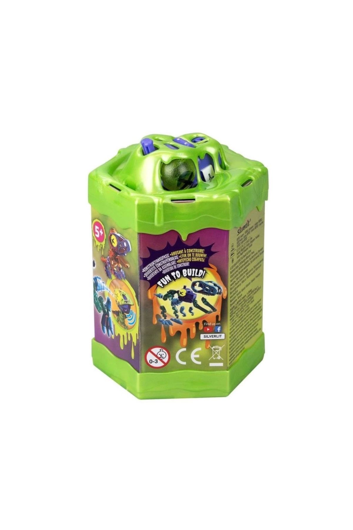 FTT SHOPPING MARKET Nessiworld SIL 88695 Silverlit Biopod Zombies Dinazor Robot -Necotoys