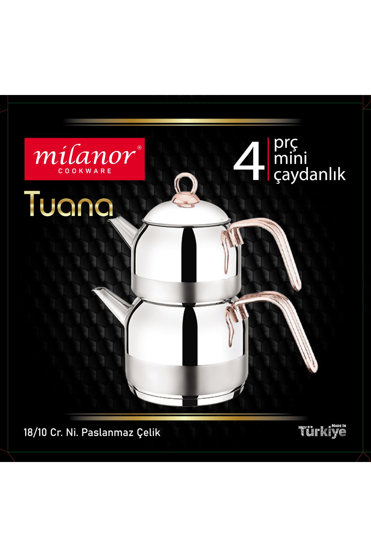 Milanor Tuana Mini Çaydanlık
