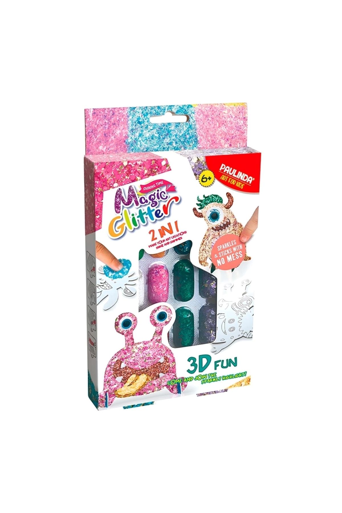 FTT SHOPPING MARKET Nessiworld Paulinda Magic Glitter 2n1 3D Fun Hobi Set S00095583