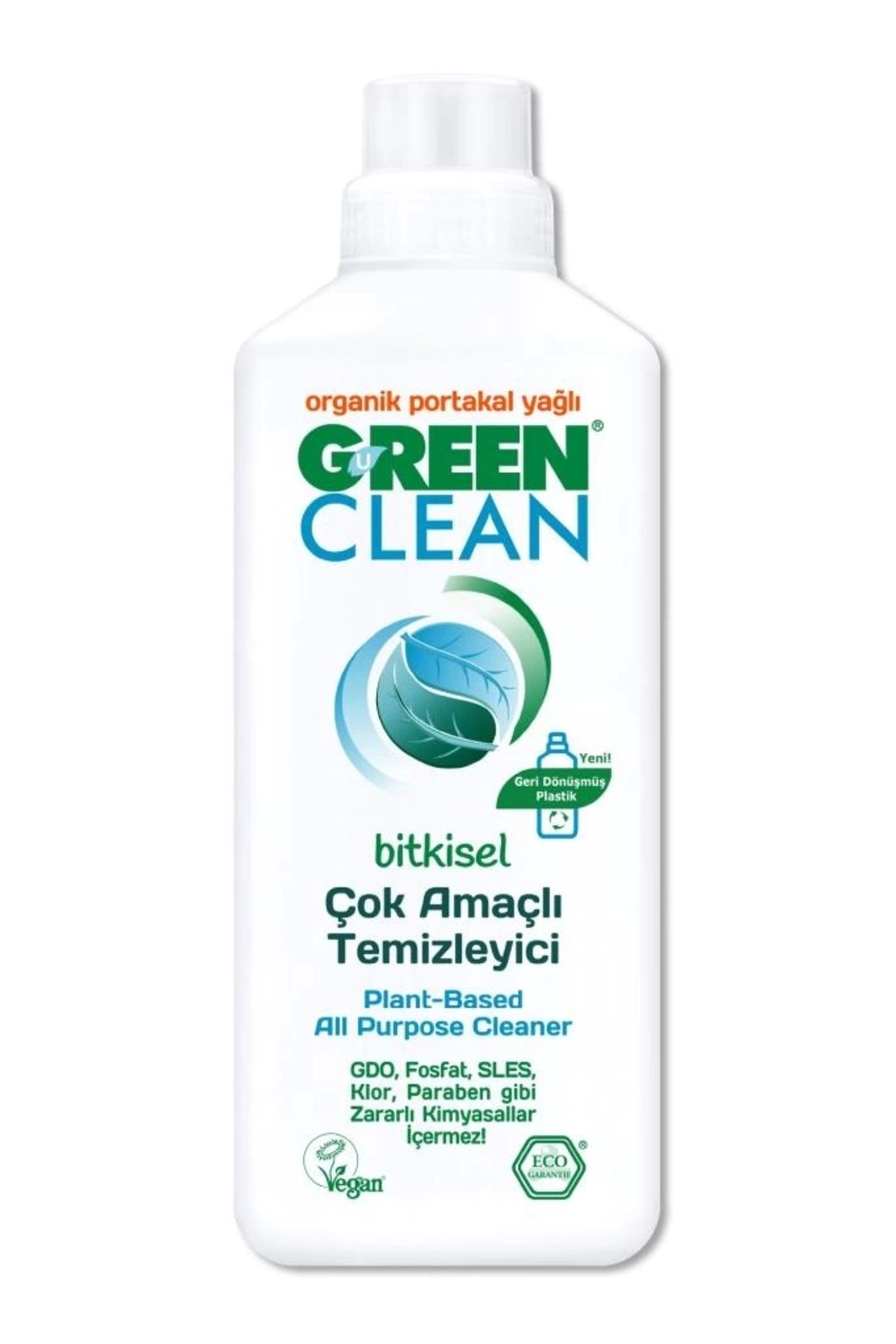 FTT SHOPPING MARKET Nessiworld Green Clean Bitkisel Çok Amaçlı Temizleyici 1000 ml