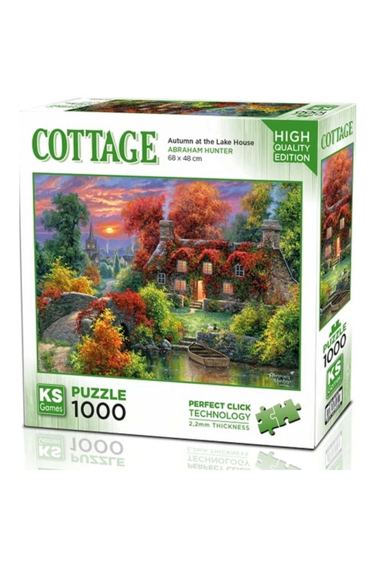 FTT SHOPPING MARKET Nessiworld KS Games Autumn at The Lake House Puzzle 1000 Parça