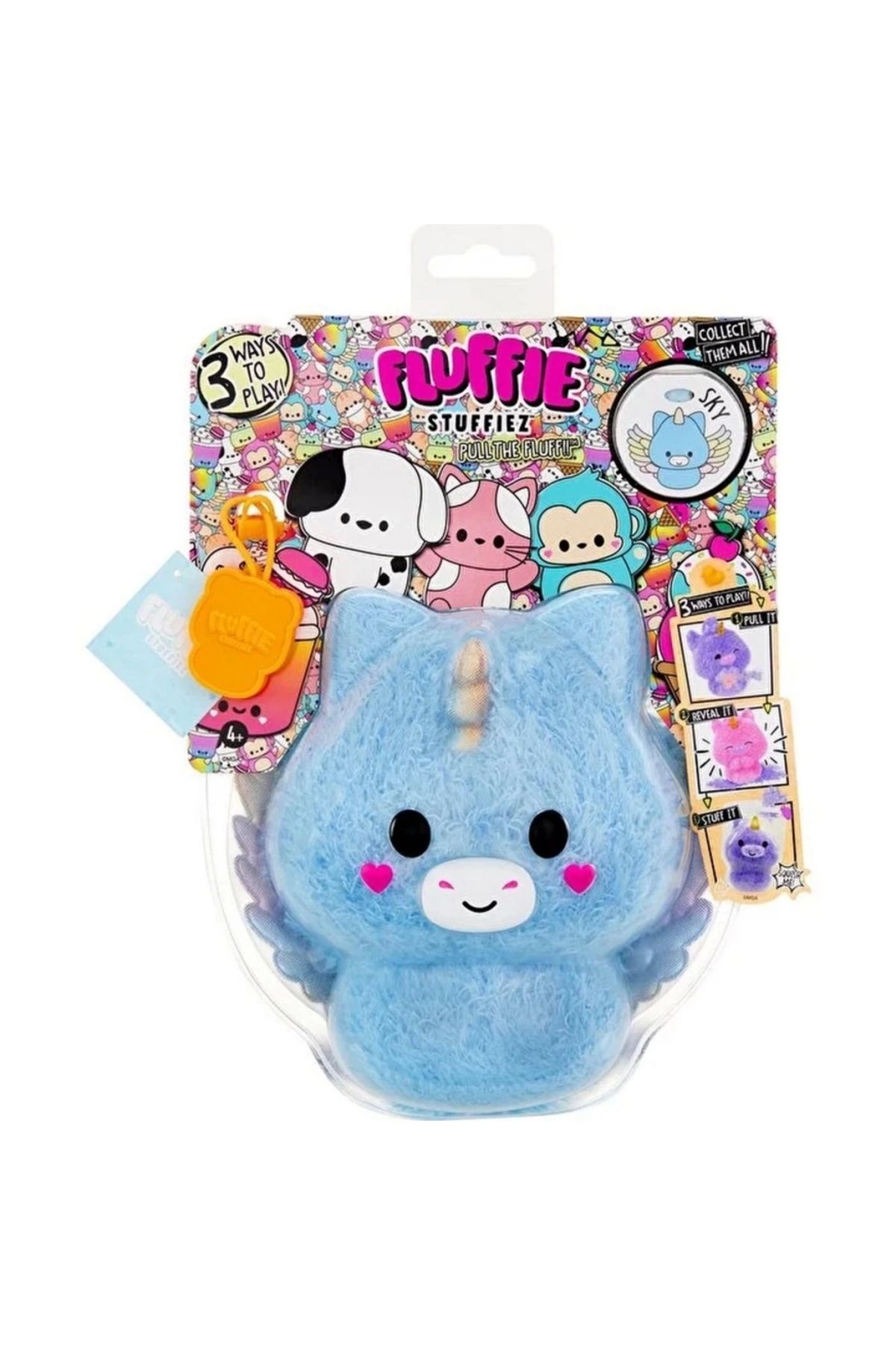 FTT SHOPPING MARKET Nessiworld Fluffie Stuffiez Küçük Peluş Pegasus