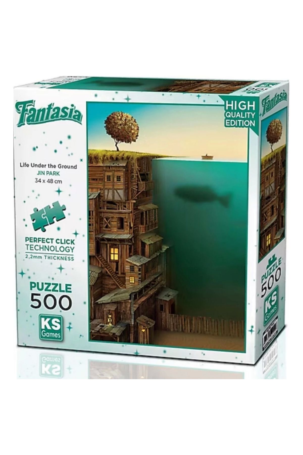 FTT SHOPPING MARKET Nessiworld KS Games Life Under the Ground Puzzle 500 Parça 20045