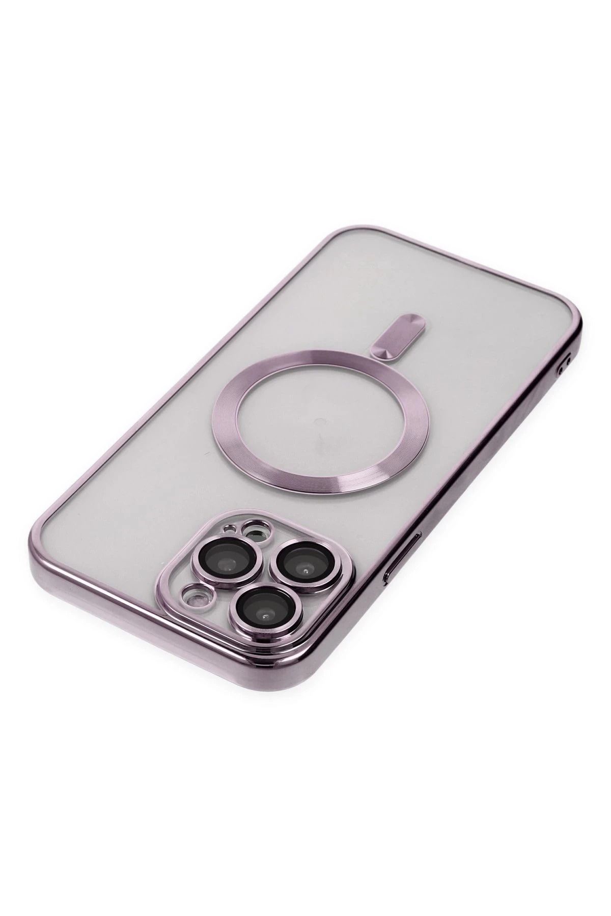 NewFace iPhone 14 Pro Kılıf Kross Magneticsafe Kapak - Mor SVLRS