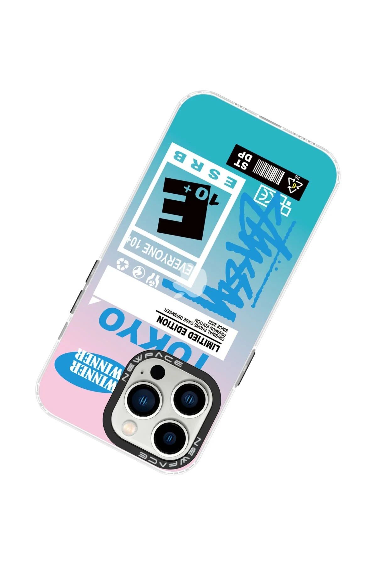 NewFace iPhone 14 Pro Kılıf Estoril Desenli Kapak - Estoril - 1 YKTSN