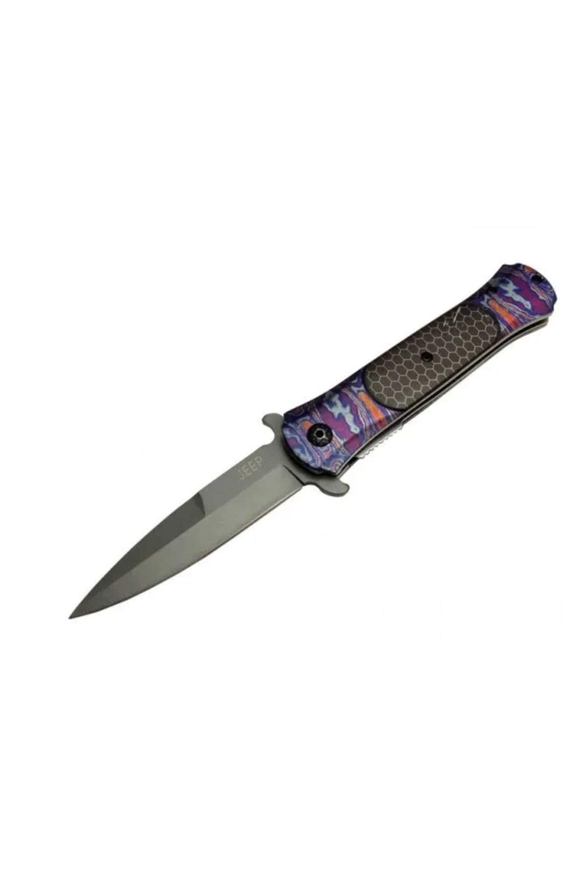 Belle Fusion Çakı Mor 22 Cm Yarı Otomatik , Kemerlikli