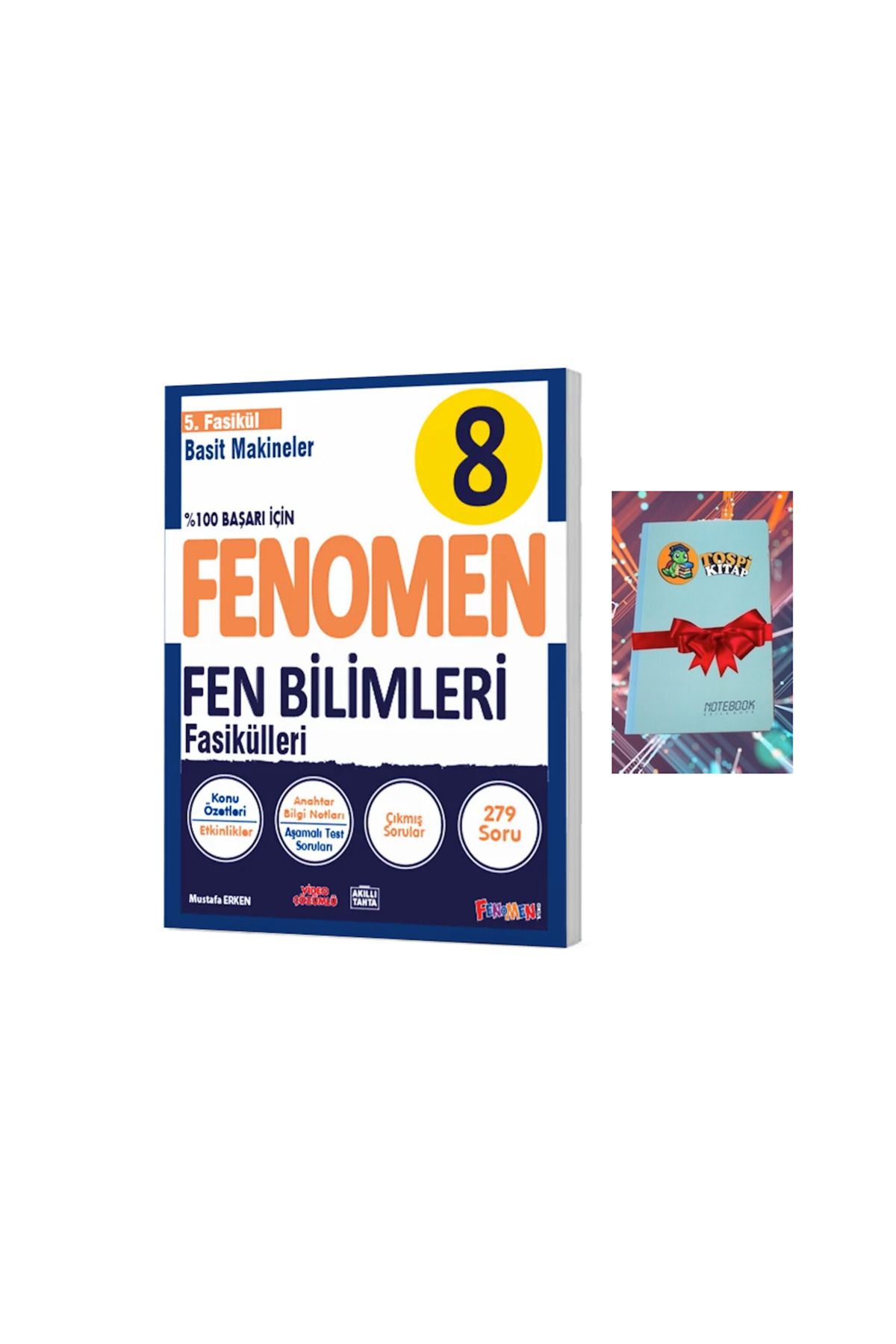 Fenomen Yayıncılık 8 Fen Bilimleri 5. Fasikül (Basit Makineler)(DEFTER HEDİYE)