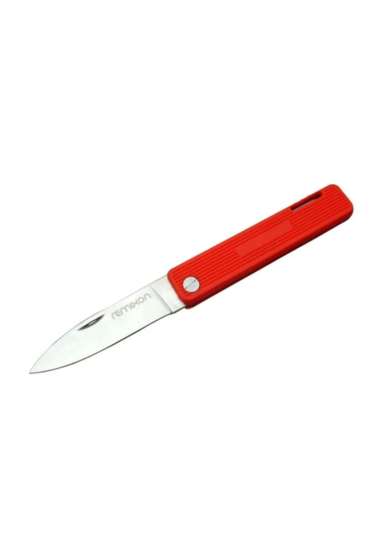 Belle Fusion Remixon K200red Kamp / Bahçe Çakı Kırmızı 18 Cm - Manuel, Plastik Sap