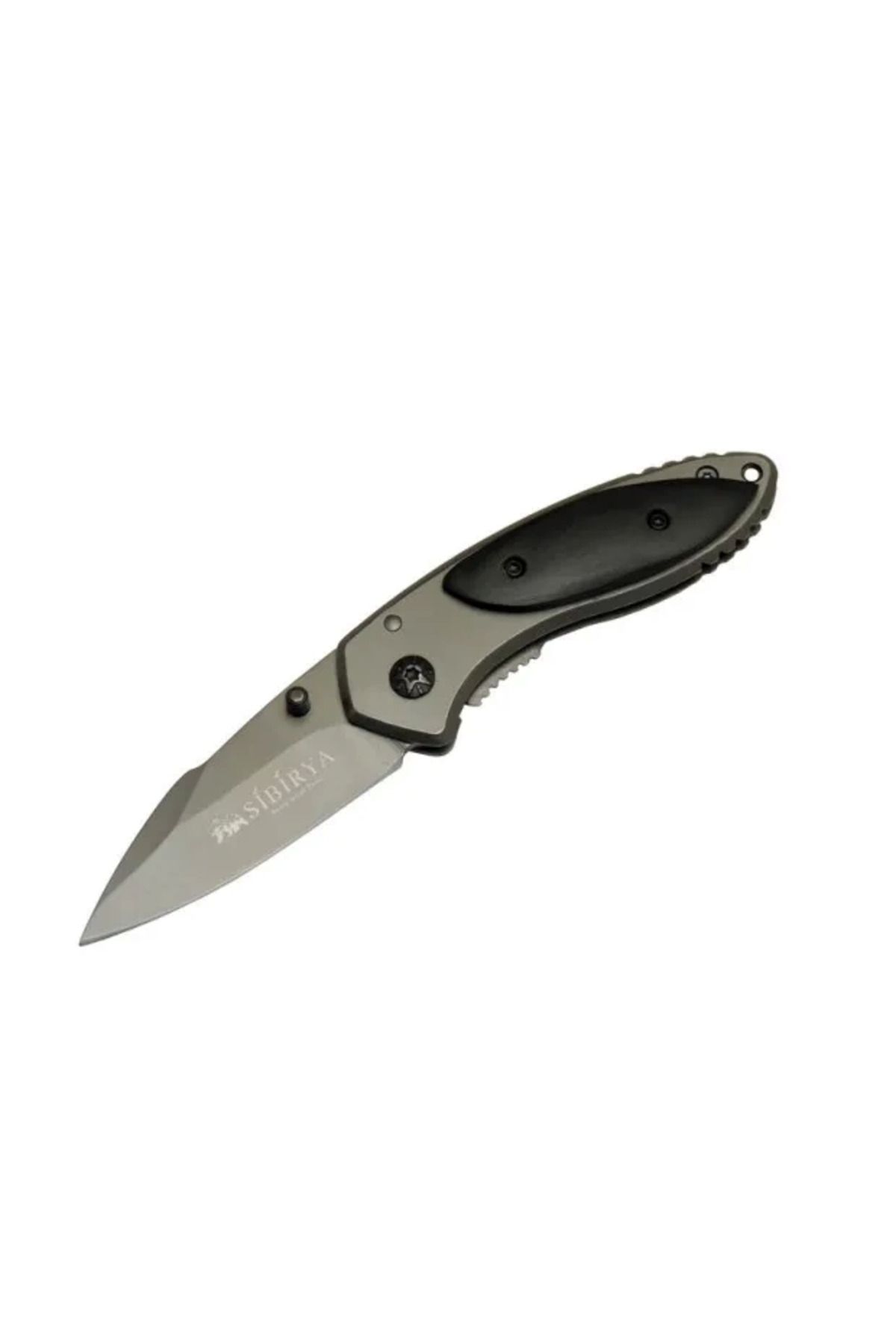 Belle Fusion Sibirya Cep Çakısı 14,5 Cm Yarı Otomatik , Kemerlikli