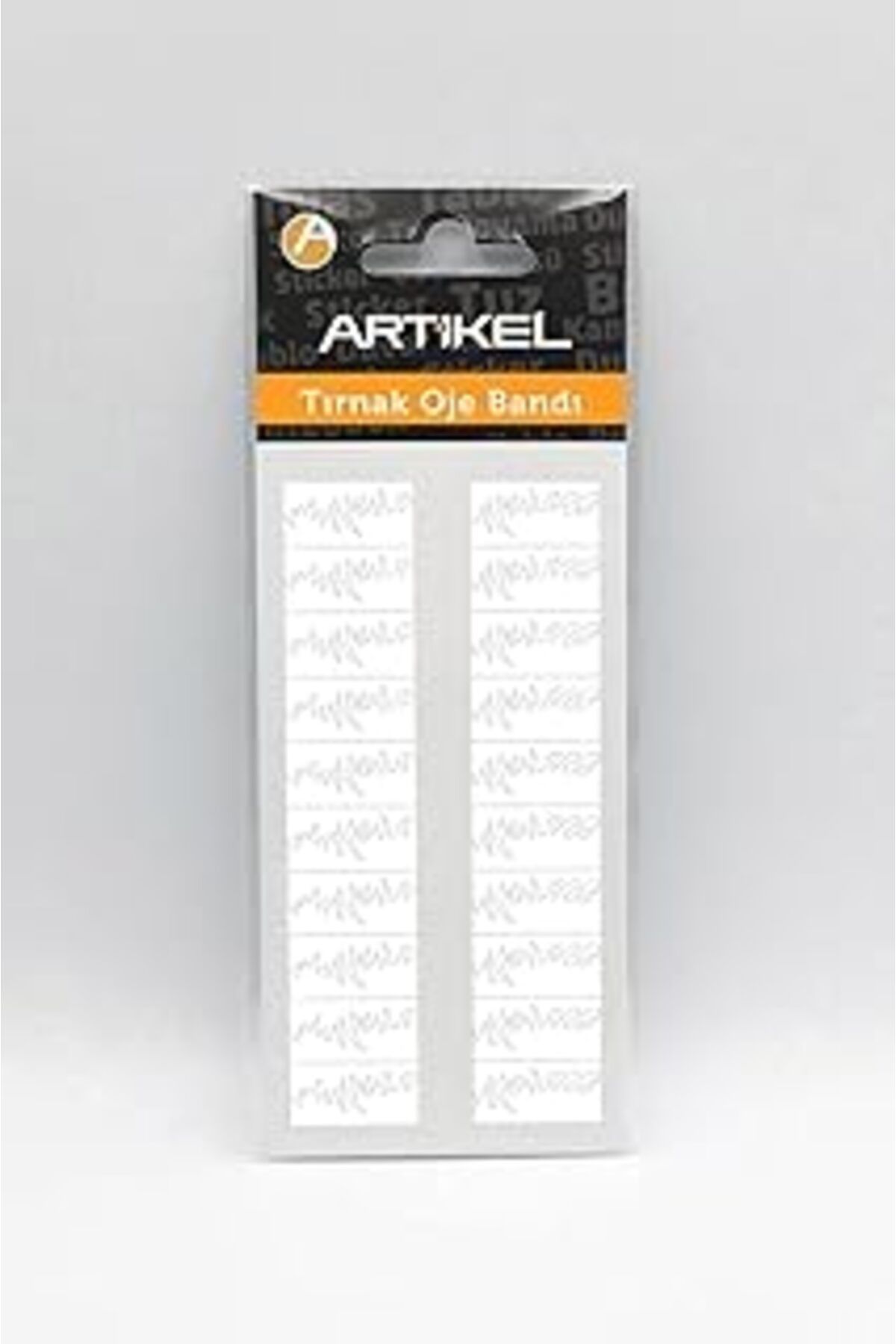 Mu Art Artikel Şekiller -16 French Tırnak Oje Bandı, French Tırnak Sticker, French Manikür Bandı