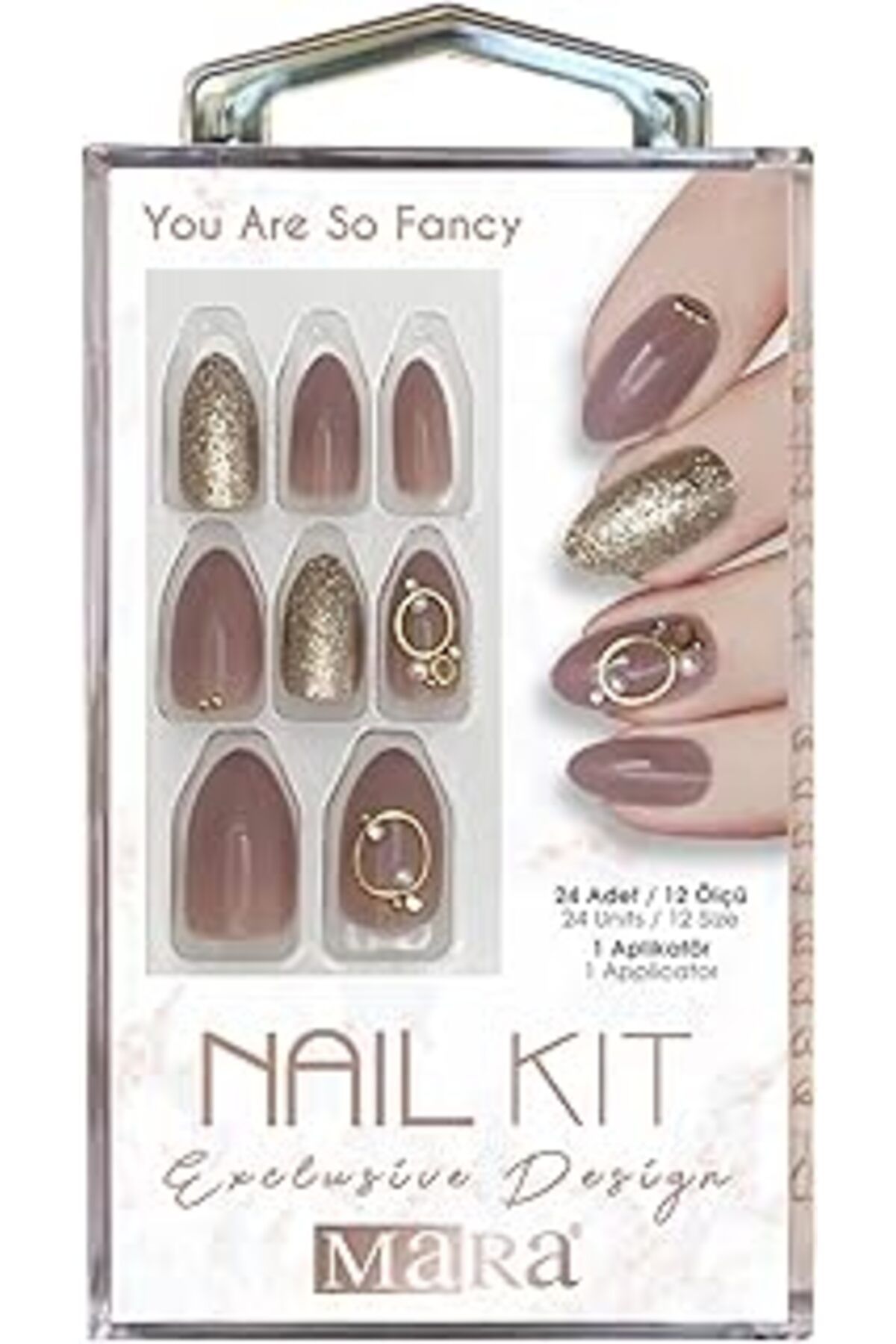 Mu Art Mara Kozmetik Nail Kit You Are So Fancy Takma Tırnak 1 Paket (1 X 250 G)