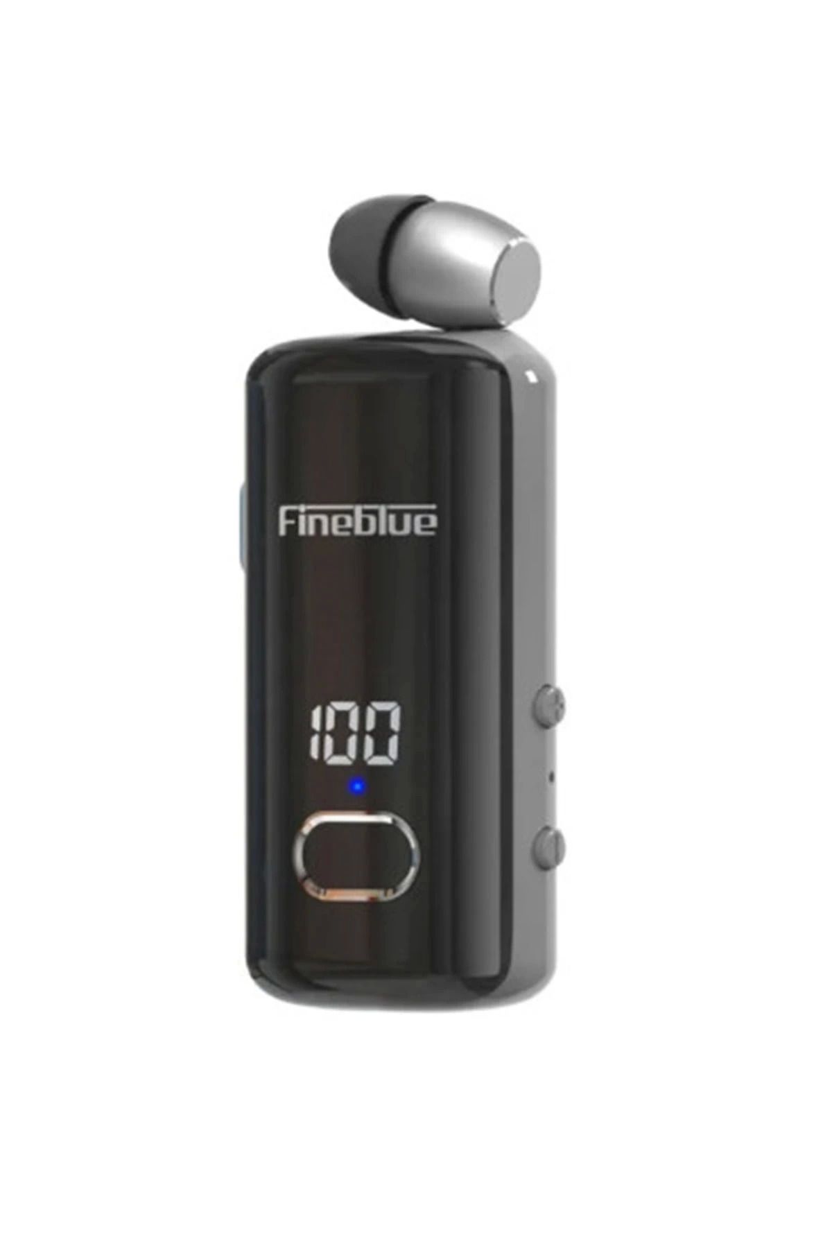 Belle Fusion F580 Dijital Göstergeli Makaralı Titreşimli Bluetooth Kulaklık Siyah