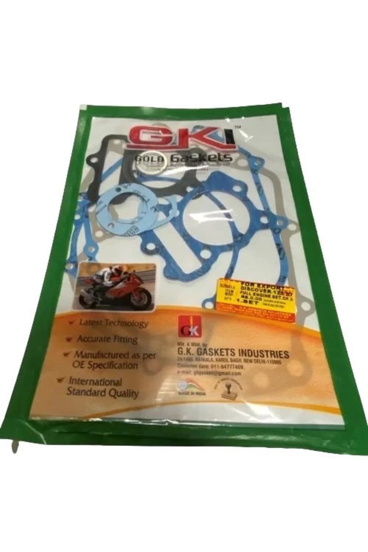 GKI TVS Apache RTR 150 Conta Takım Gki