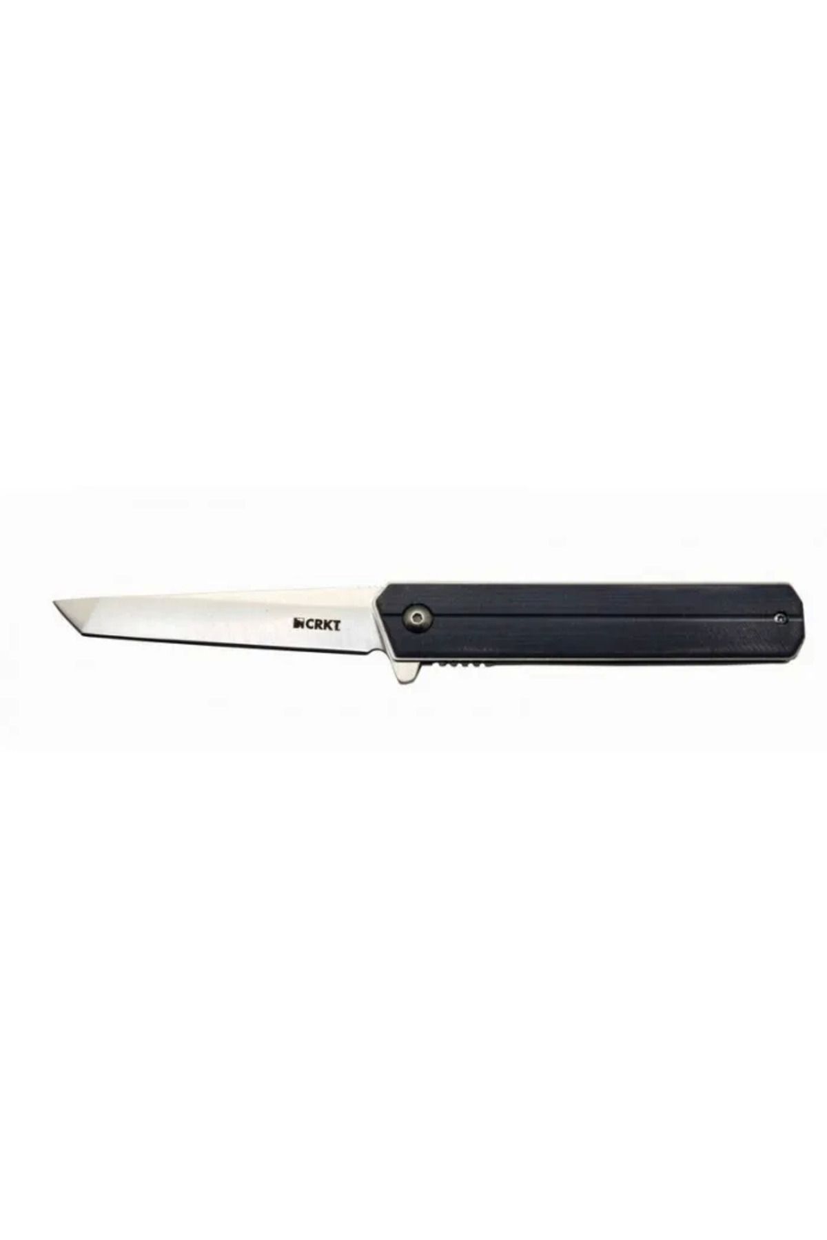 Belle Fusion Crkt 15ff Gri Tasian Tanto Çakı 20 Cm , Deri Kılıflı