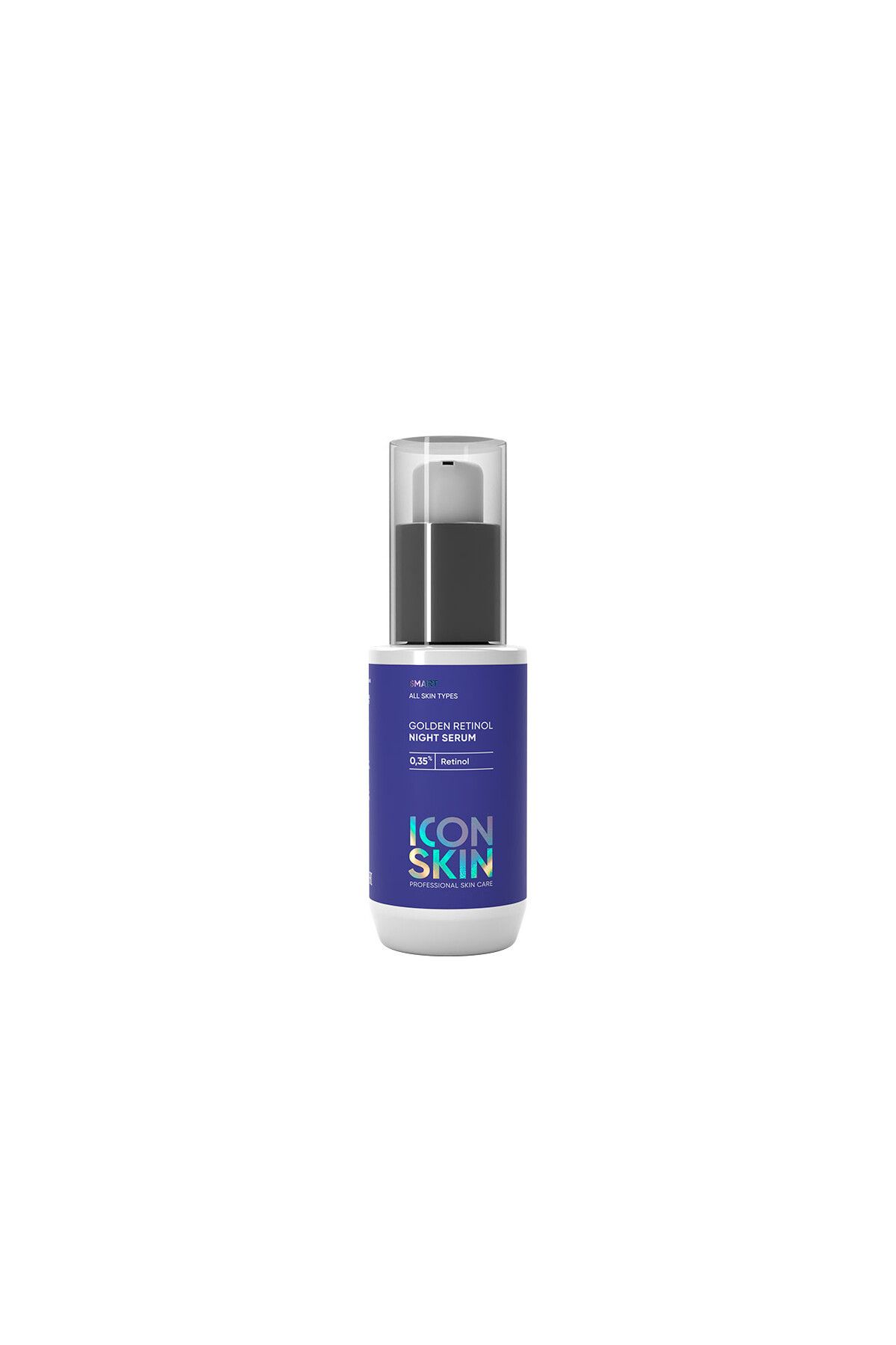Icon Skin %0,35 Kapsüllenmiş Altın Retinol Bazlı Cilt Dönüştürücü Kırışık Giderici Gece Serumu 30 ml