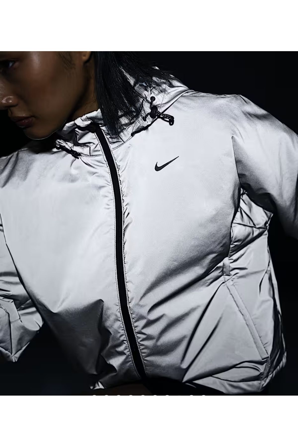 Nike Run Division Therma-Fit Reflective Running Full-Zip Hoodie Kadın koşu Ceket ASLAN SPORT