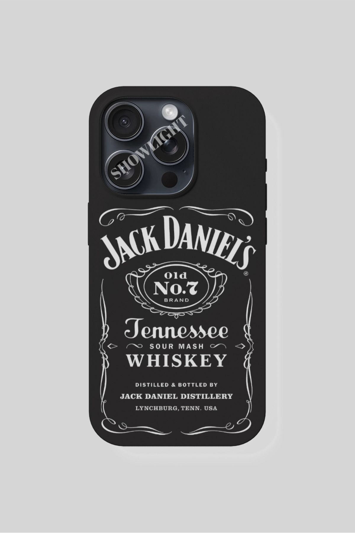 SHOWLIGHT Samsung Galaxy S20 Ultra Uyumlu Jack Daniels Tasarımlı Premium Telefon Kılıfı