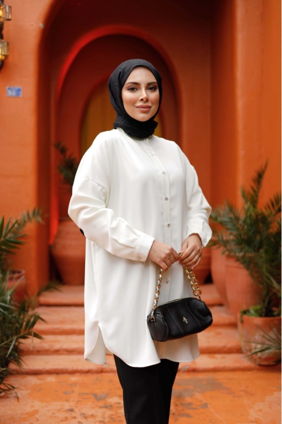 Lamazi Veil Life Ekru 4148 Gömlek