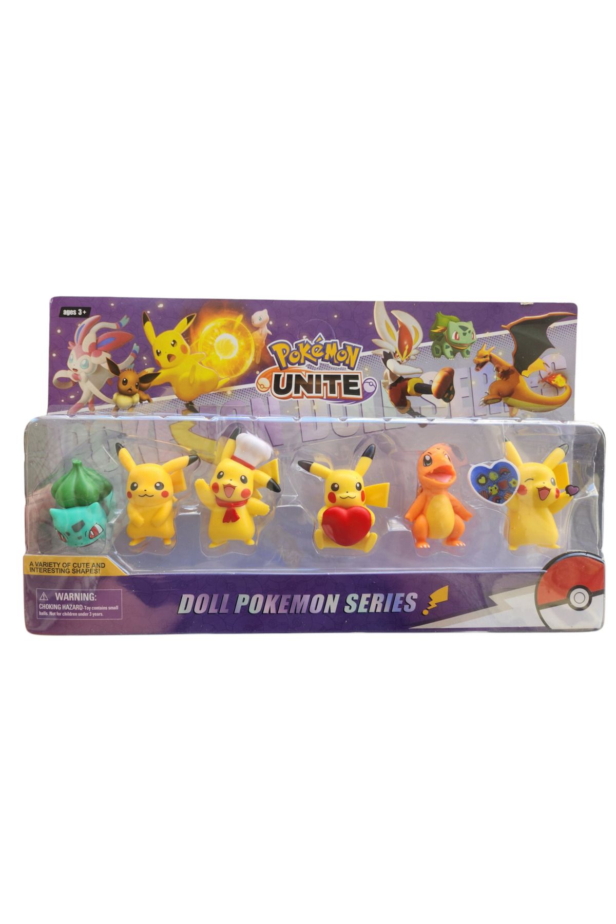 Ailenizin Oyuncakçısı 6'lı pokemon pikachu figür kaliteli set