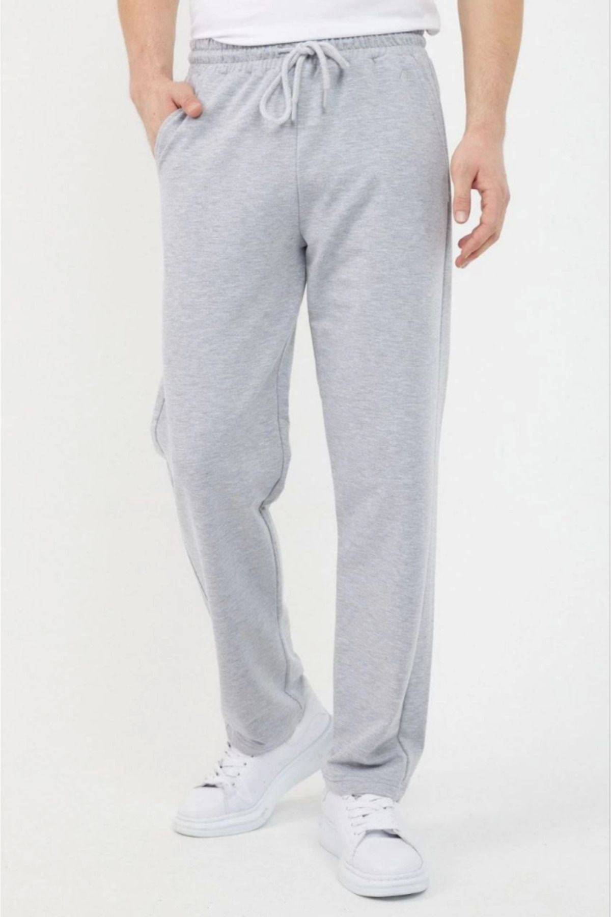 MODA Üç İplik Basic Eşofman Pantolon - Gri