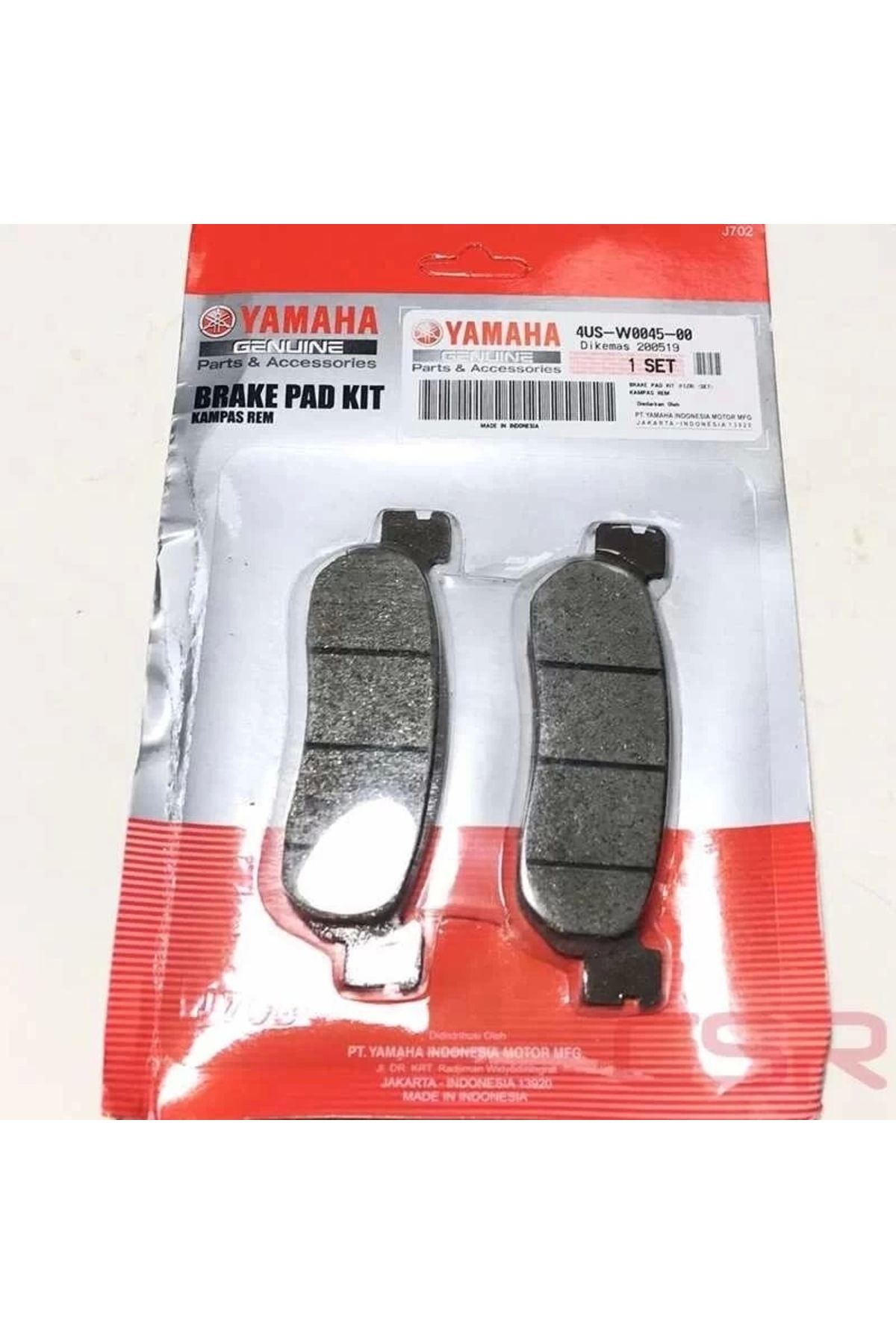 Yamaha Nouvo Ön Fren Balatası Orijinal