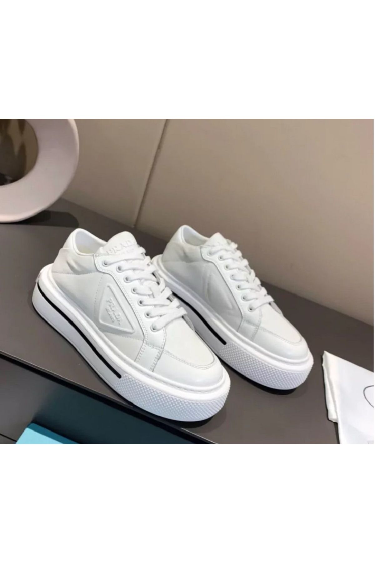 Prada Sport Macro re-nylon men sneakers