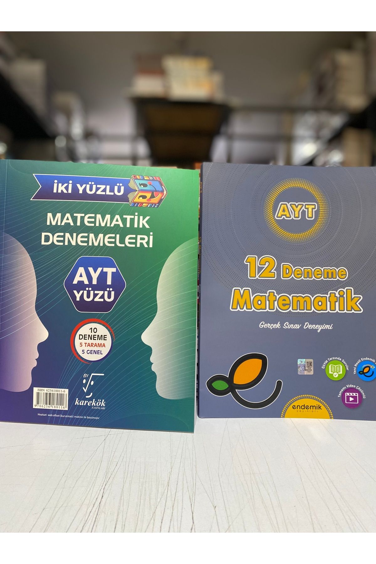Yanıt Yayınları KAREKÖK TYT AYT MATEMATİK VE ENDEMİK AYT MATEMATİK DENEME