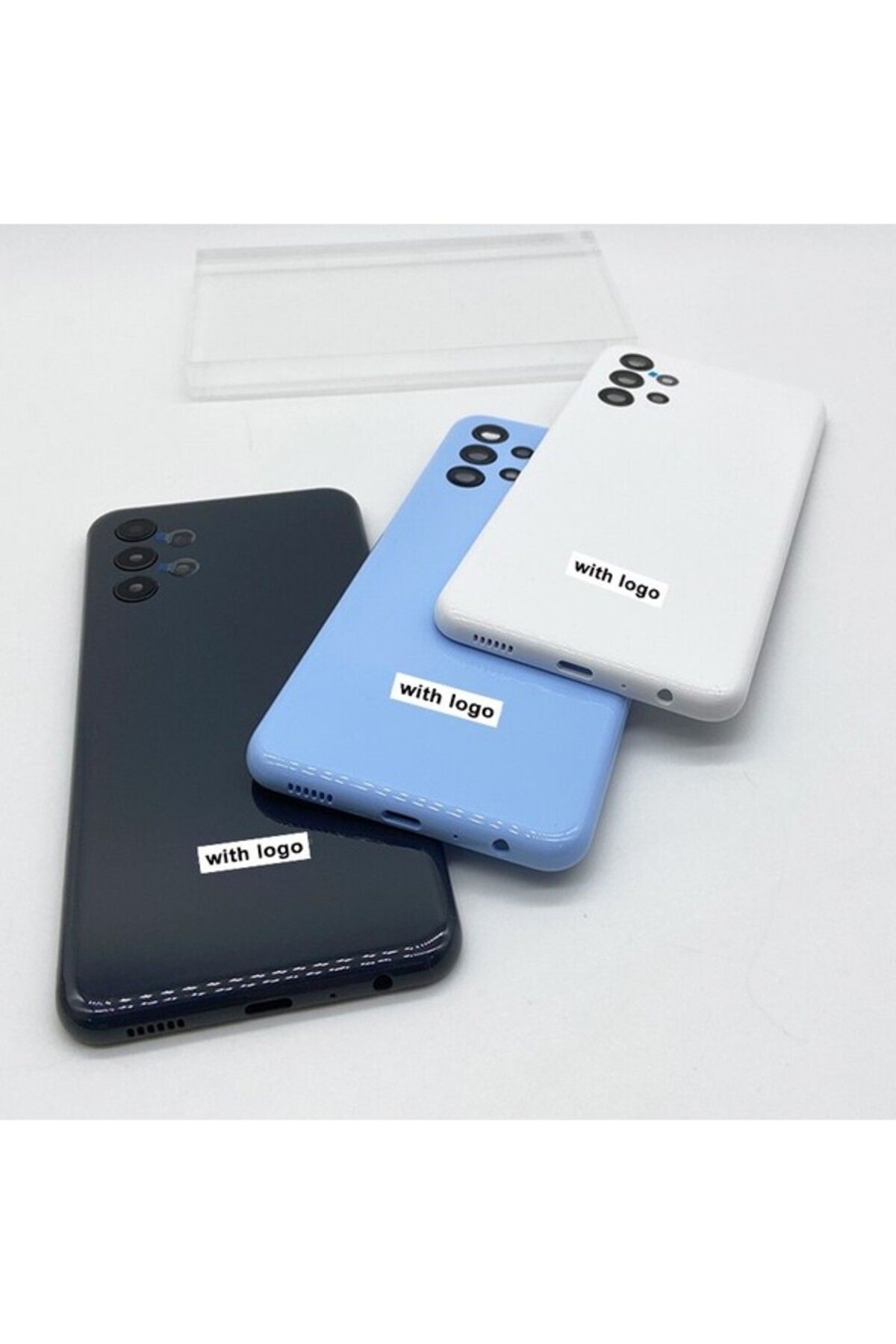 senalstore açık Samsung Galaxy A13 4g Arka Pil Kapağı Arka Kapı Konut Kapak Değiştirme Galaxy A13 Telefon Beyaz