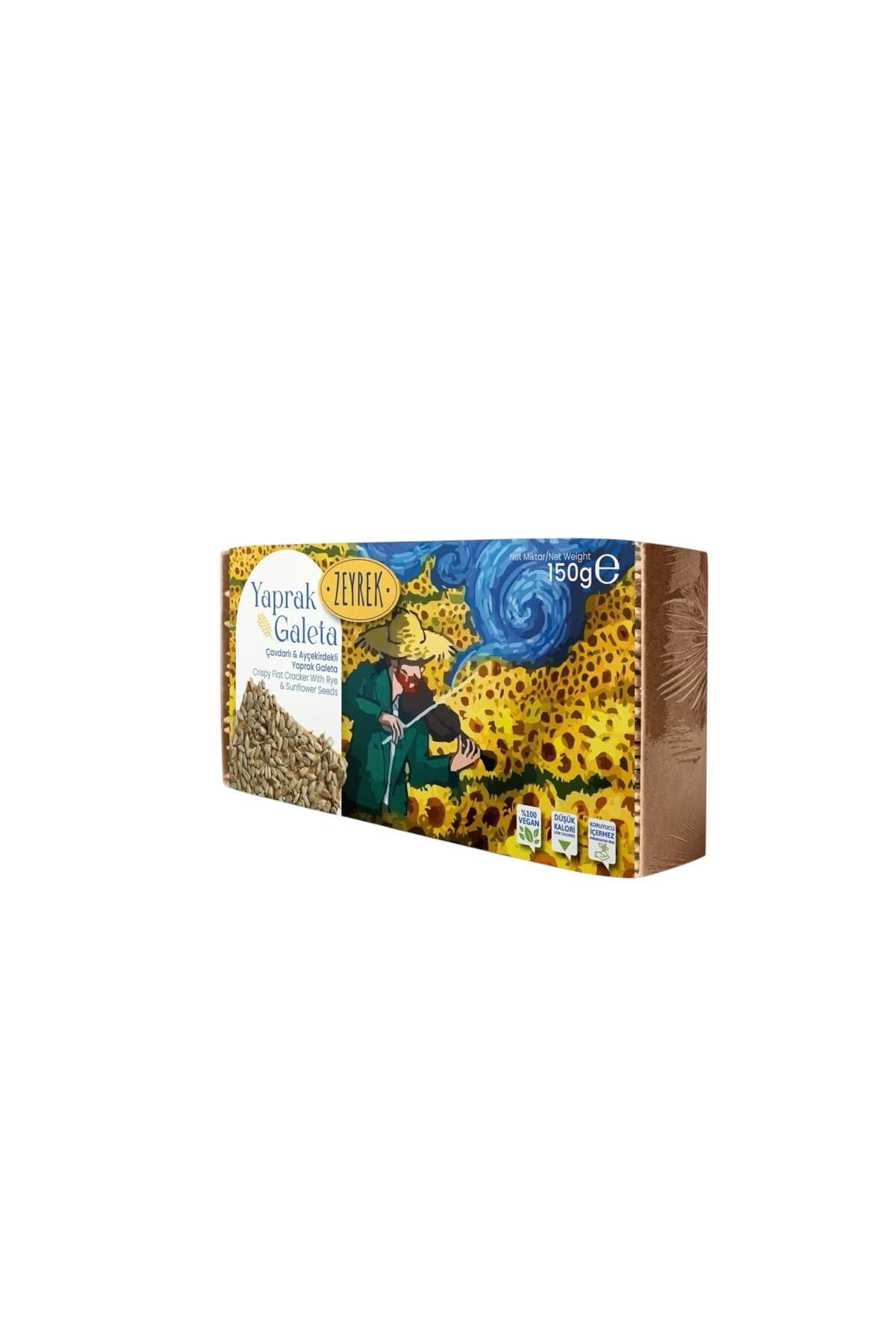 Zeyrek ÇAVDARLI&AYÇEKİRDEKLİ YAPRAK GALETA 150GR