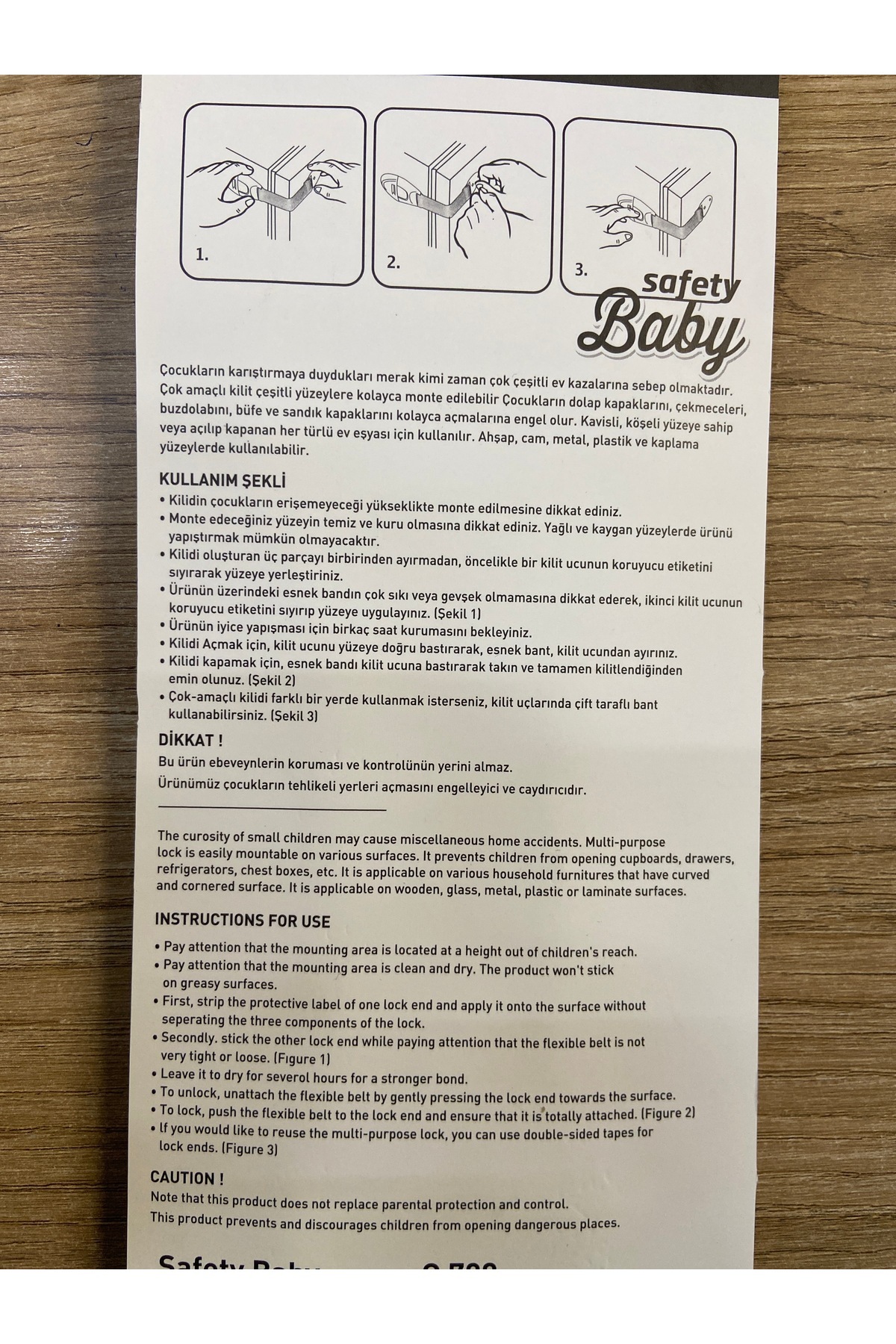 Gondol dolap ve çekmece kilidi G-709 fotoğrafı 4 (önizleme)