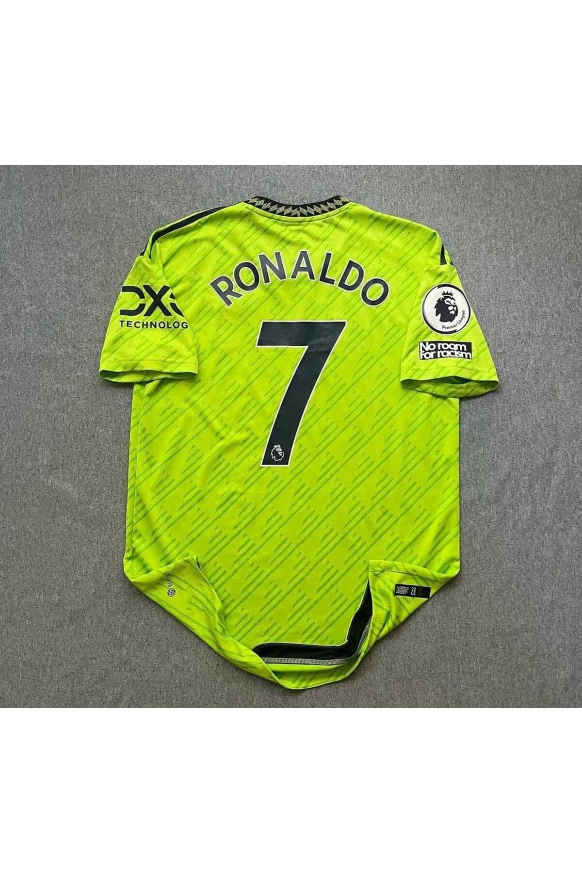 Ronson M.Unitedd 2022/23 Sezonu Cristiano Ronaldo Deplasman Forması (Neon)