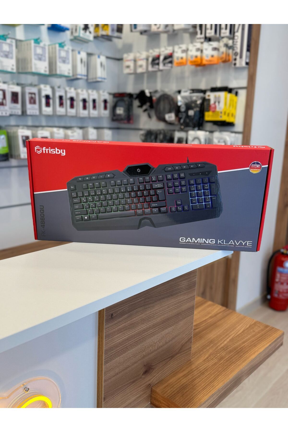 FRISBY fk-4860Qu ışıklı gaming klavye