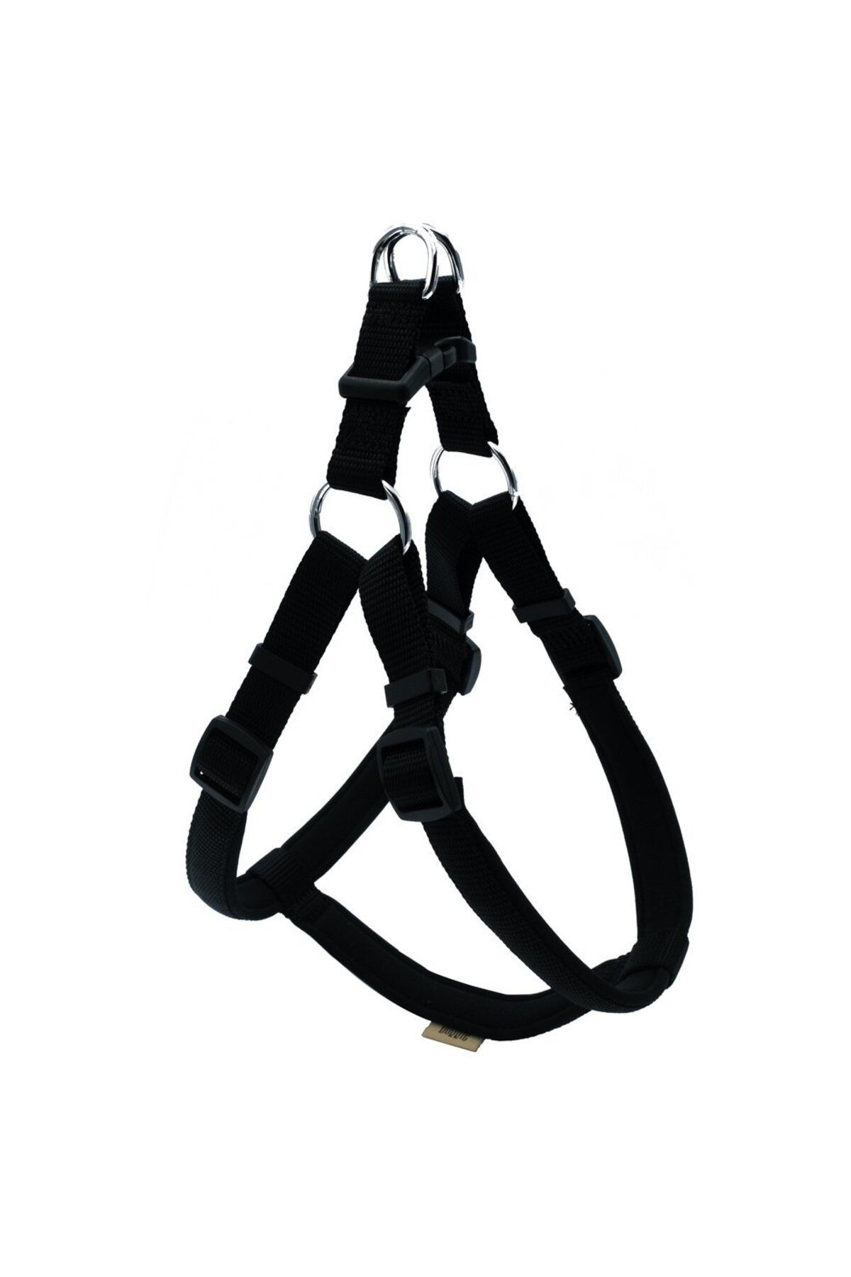 SAVEX Doggie Konfor Dokuma Ronin Göğüs Tasması Siyah 2.0*55-65 cm (DSGT L)